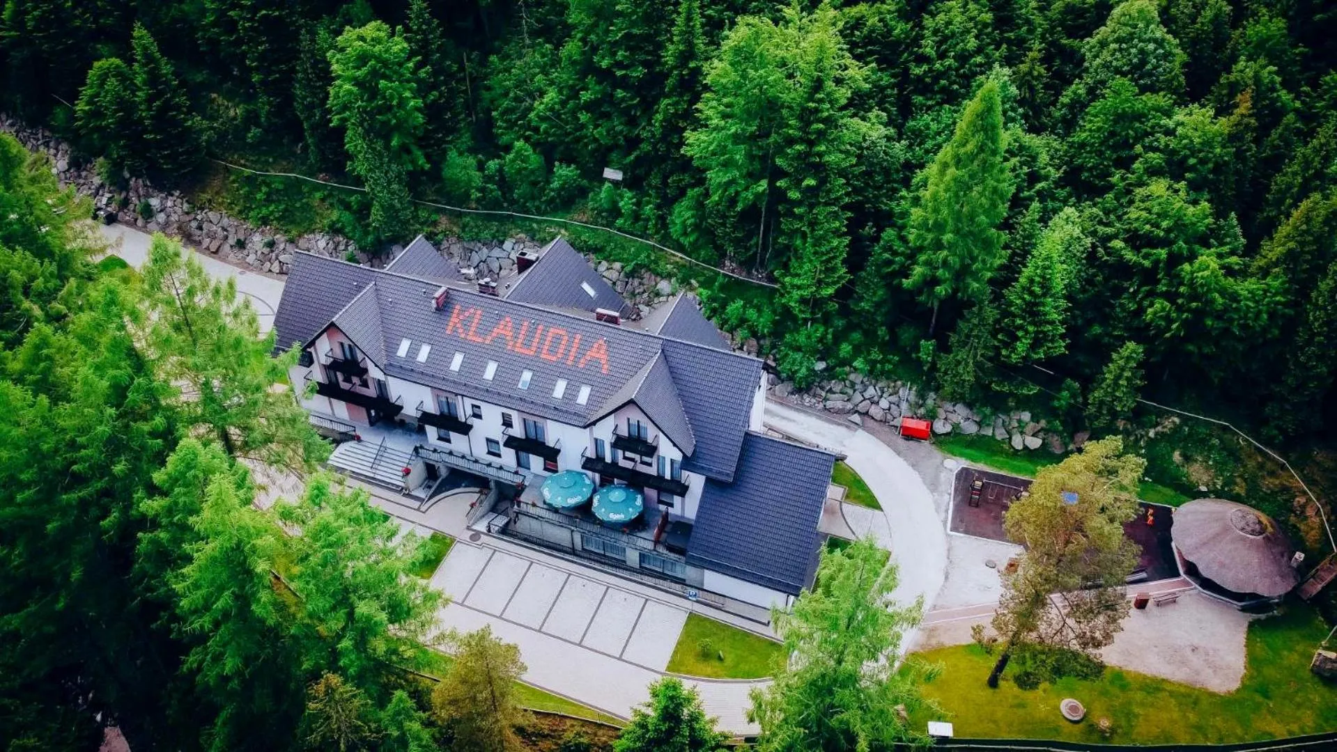 Property building in Hotel Klaudia