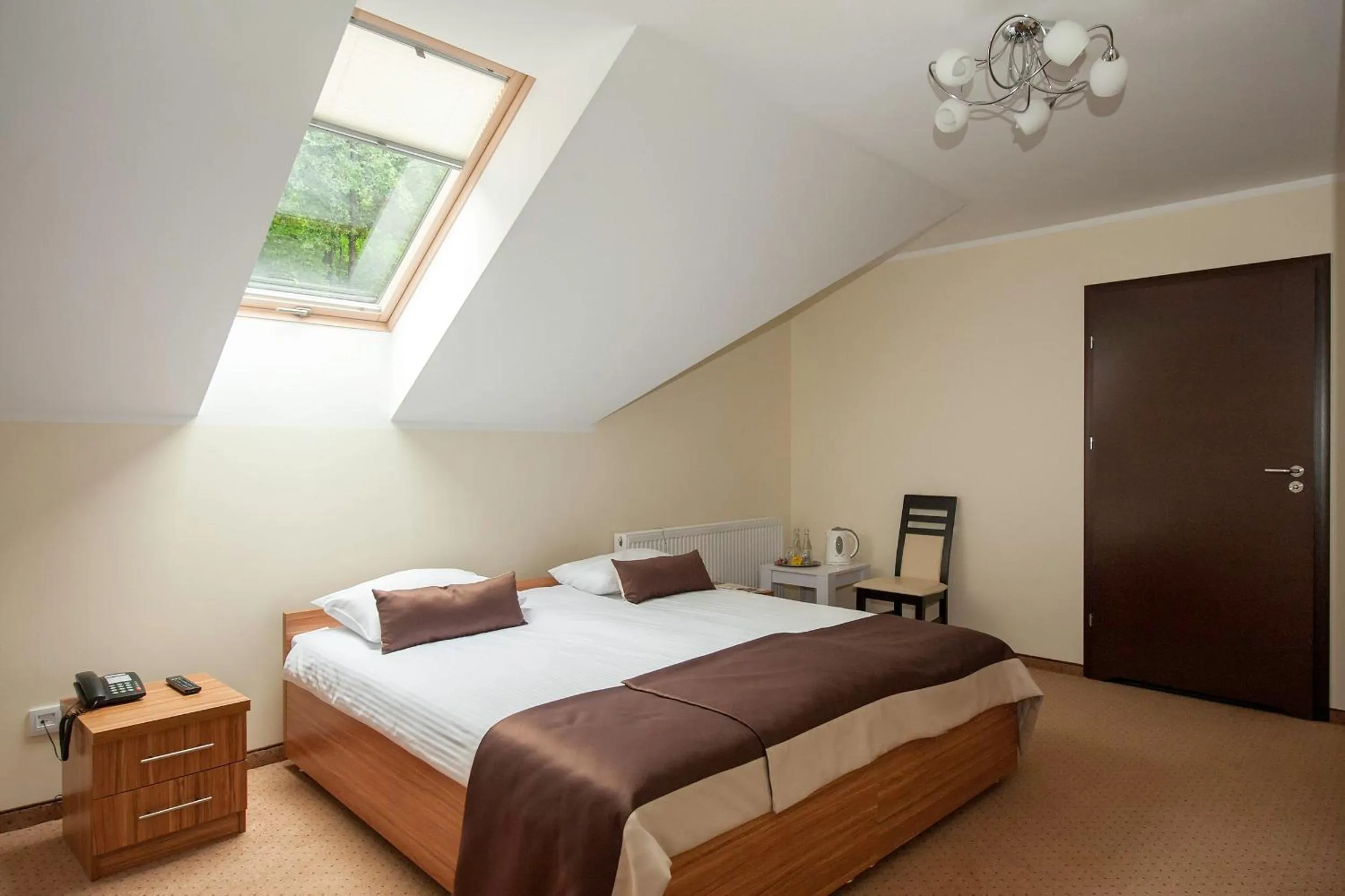 Bed in Hotel Klaudia