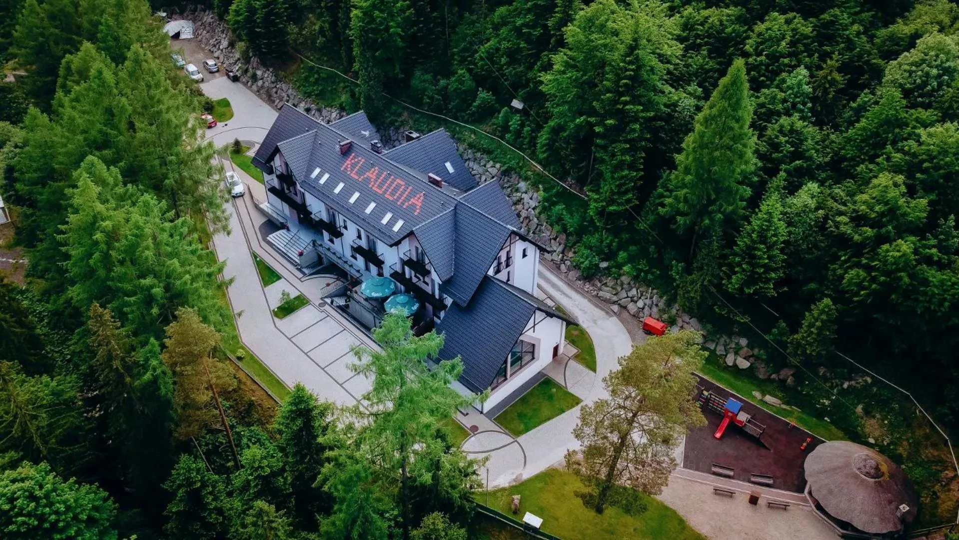 Property building in Hotel Klaudia