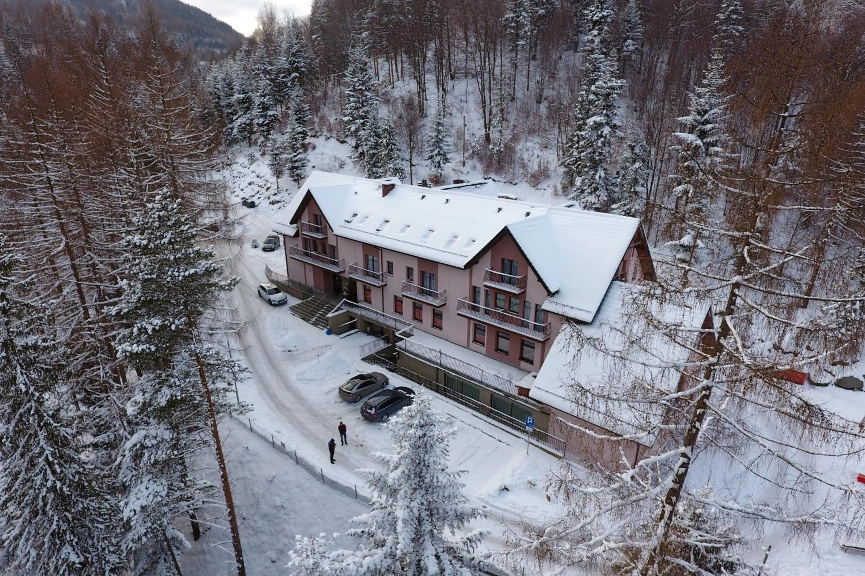 Bird's eye view in Hotel Klaudia