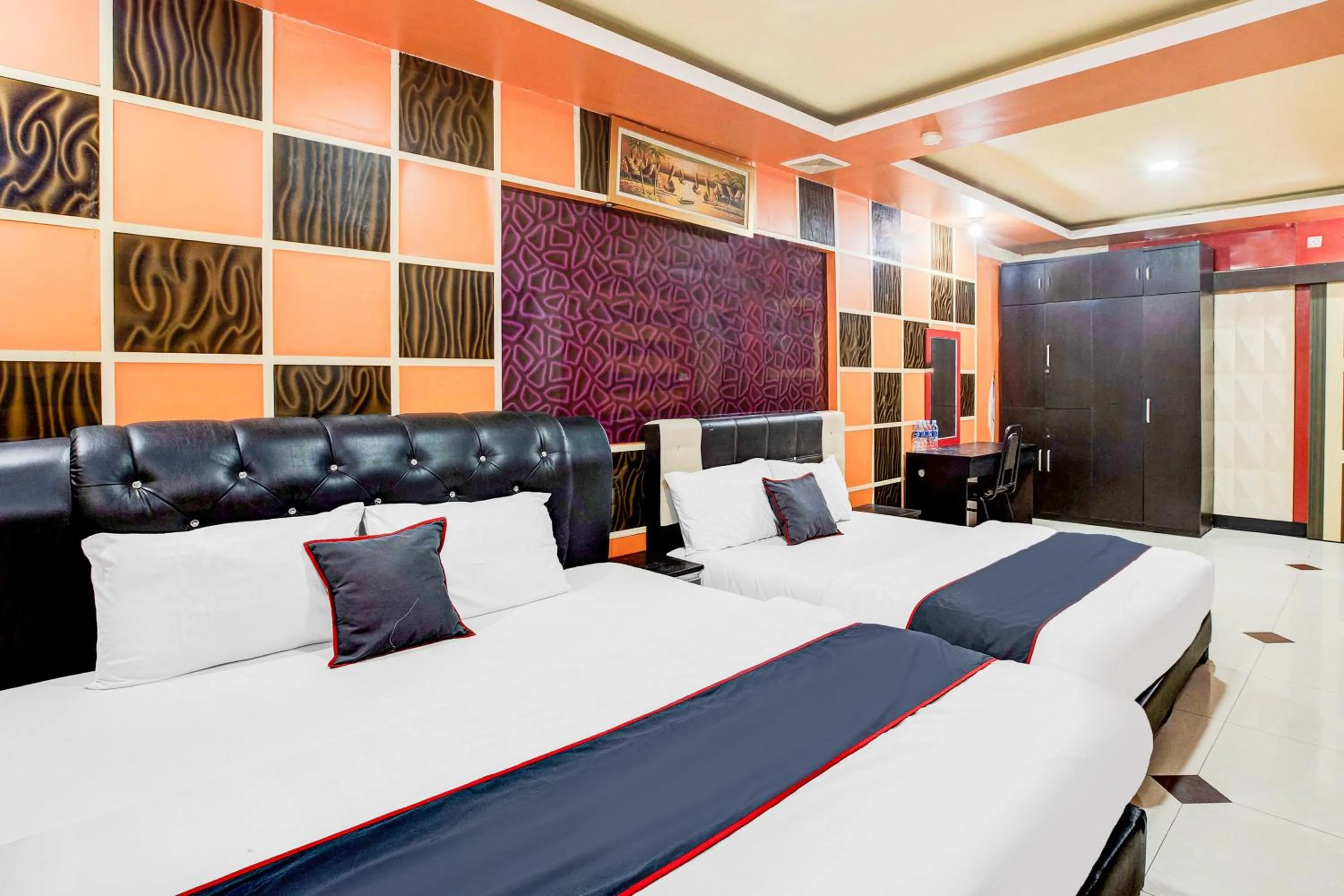 Bedroom, Bed in Collection O Batam near DC Mall formerly S Hotel