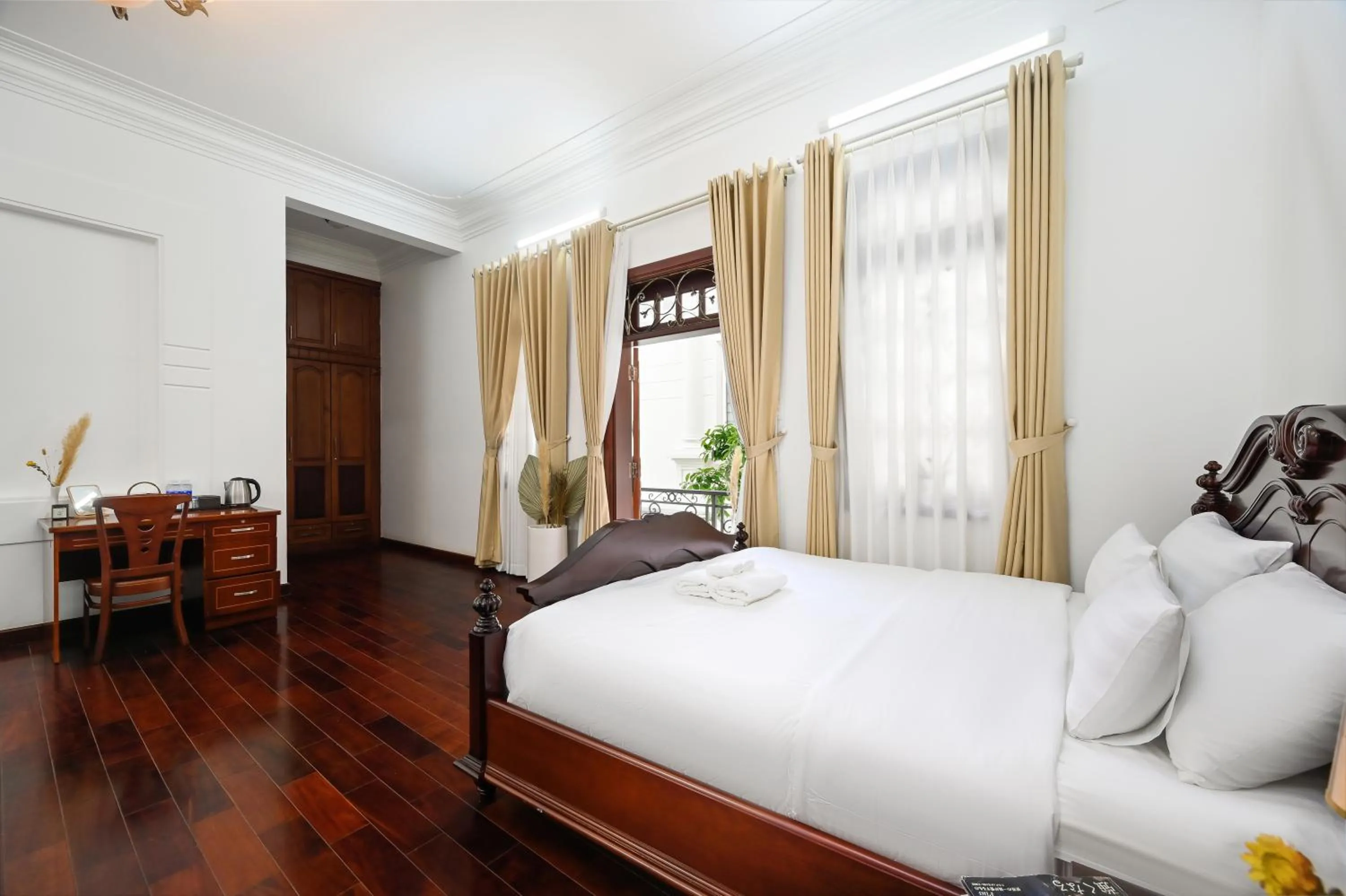 Photo of the whole room, Bed in Amory Villa Thao Dien