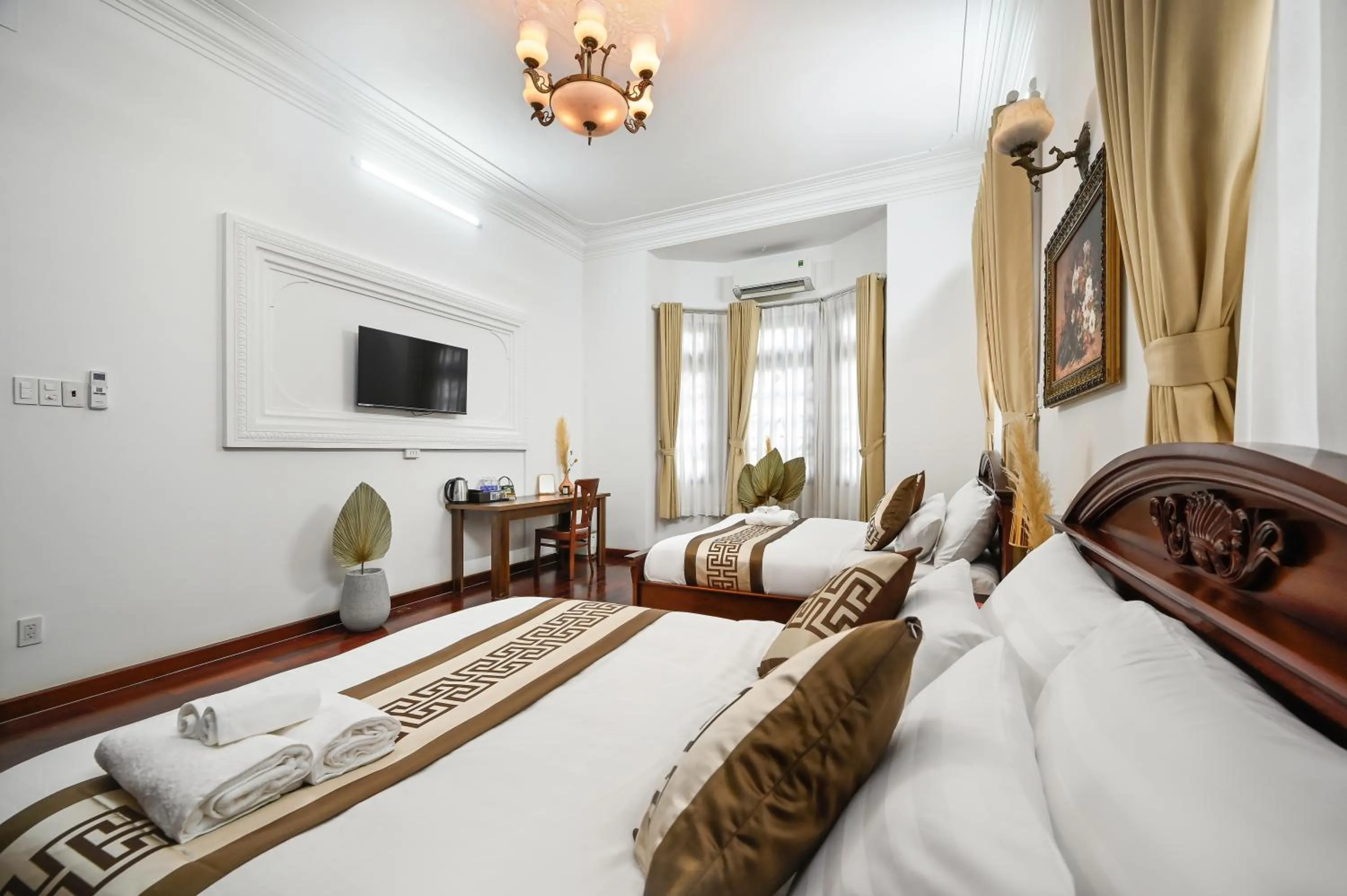 Bedroom, Bed in Amory Villa Thao Dien