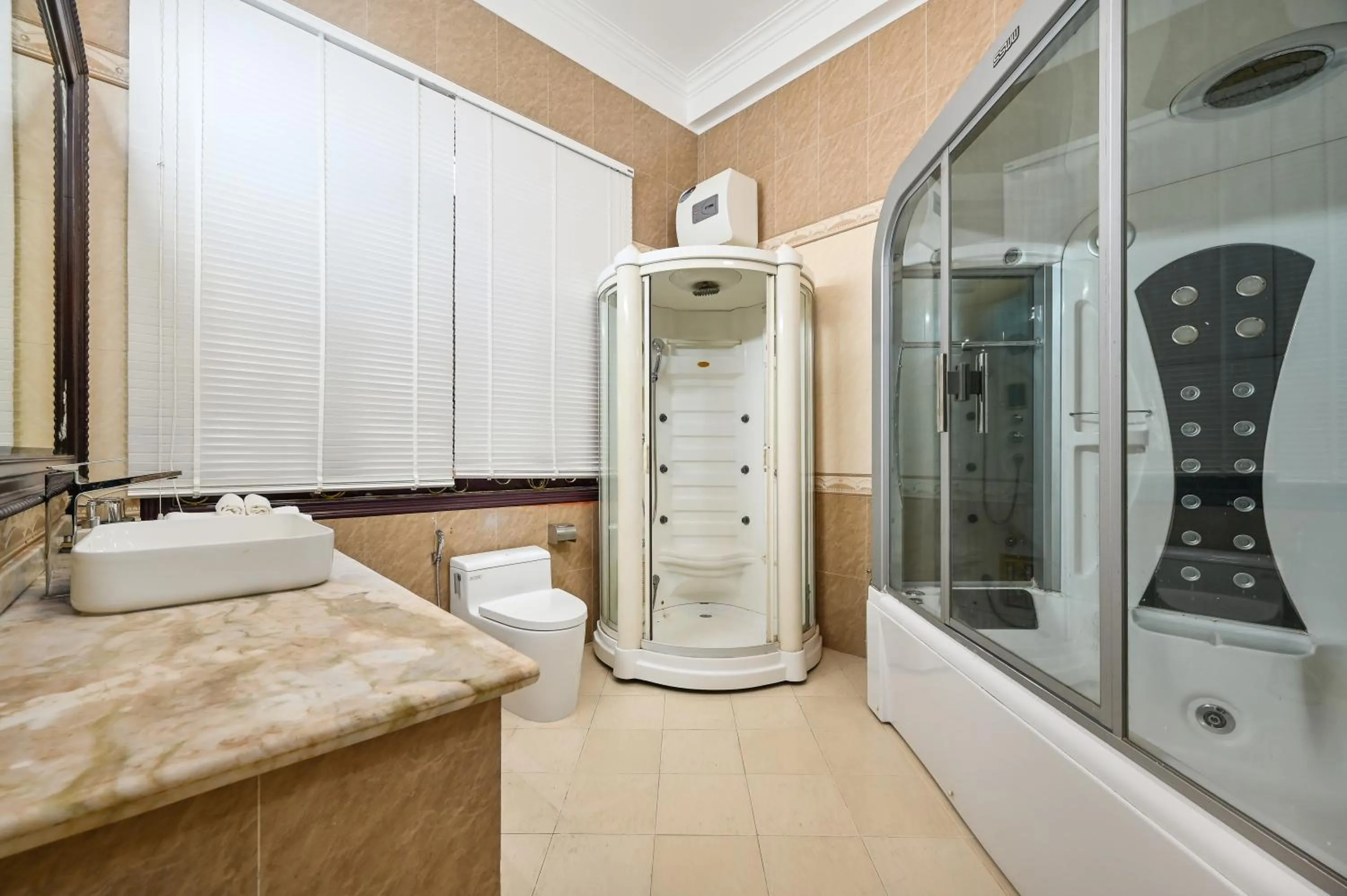 Shower in Amory Villa Thao Dien