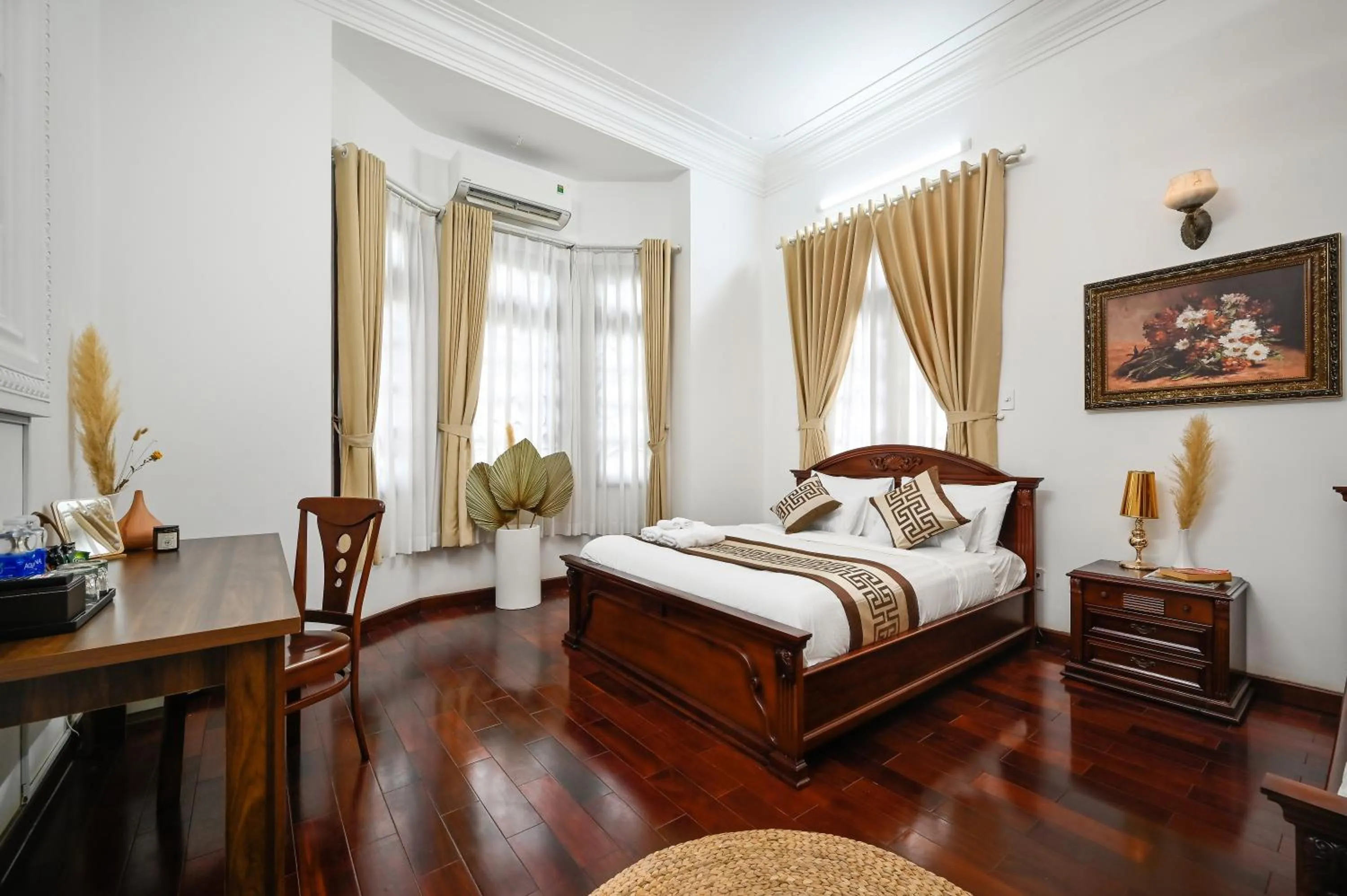 Bed in Amory Villa Thao Dien