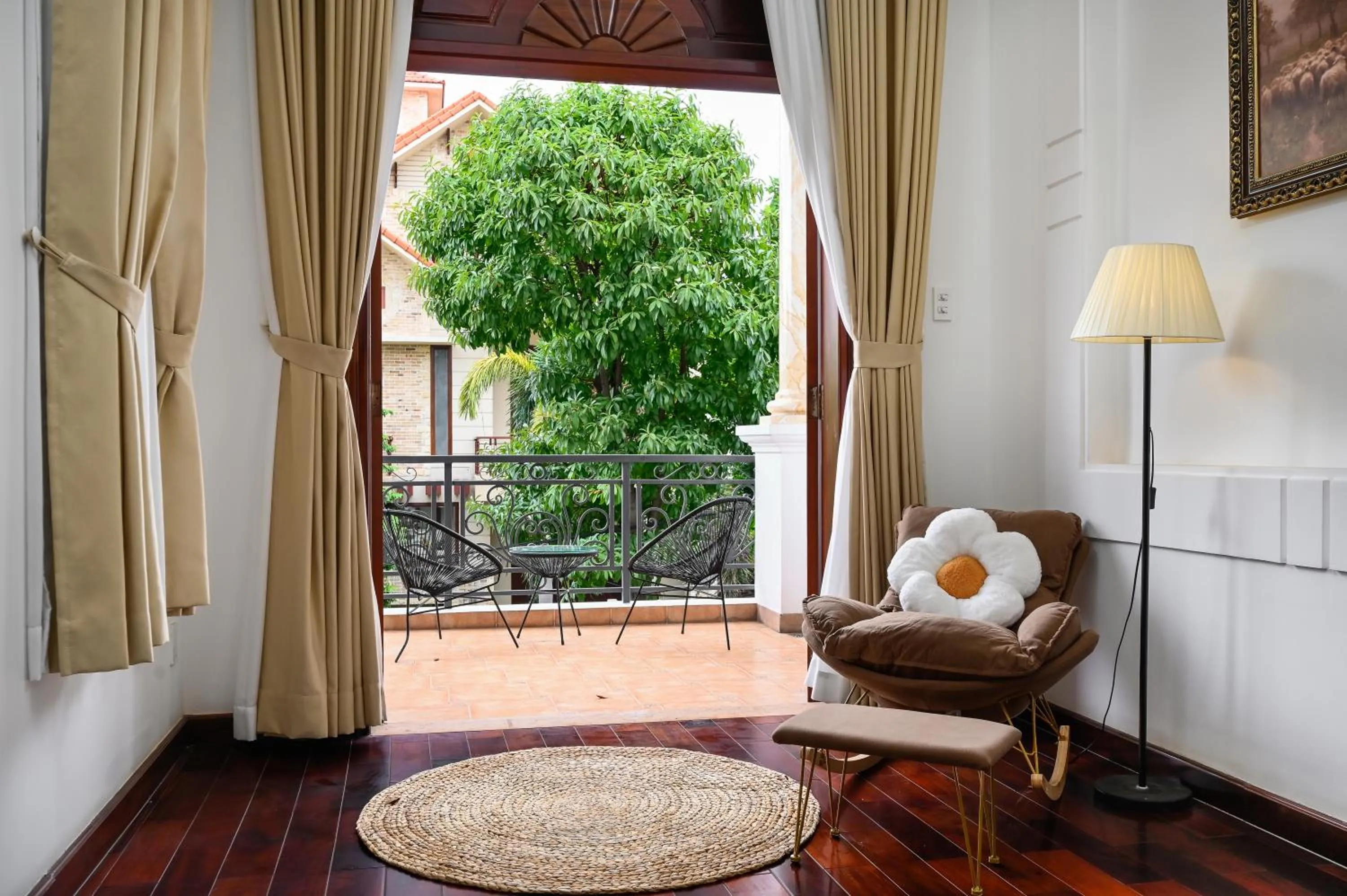 Balcony/Terrace in Amory Villa Thao Dien