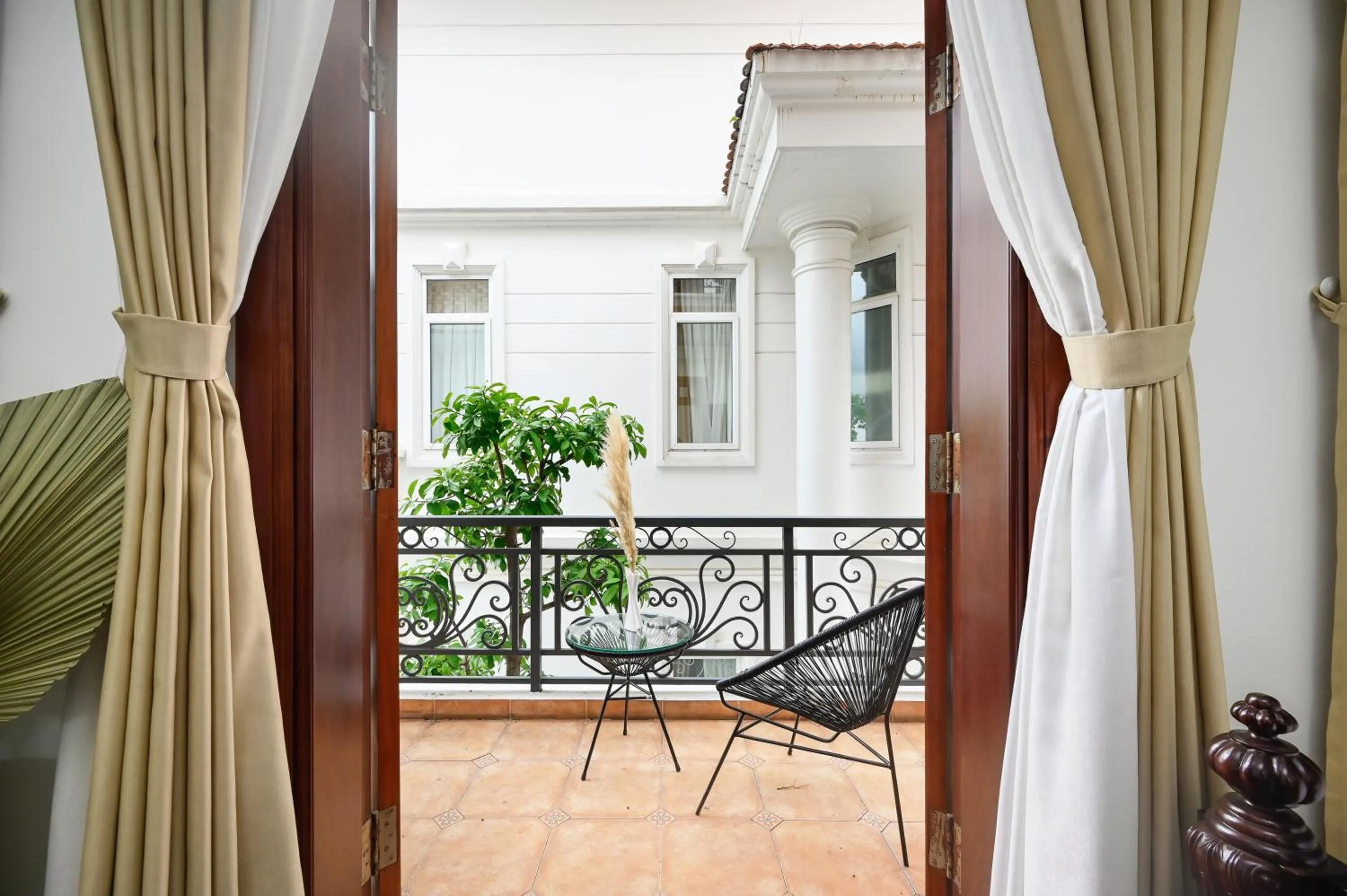 Balcony/Terrace in Amory Villa Thao Dien