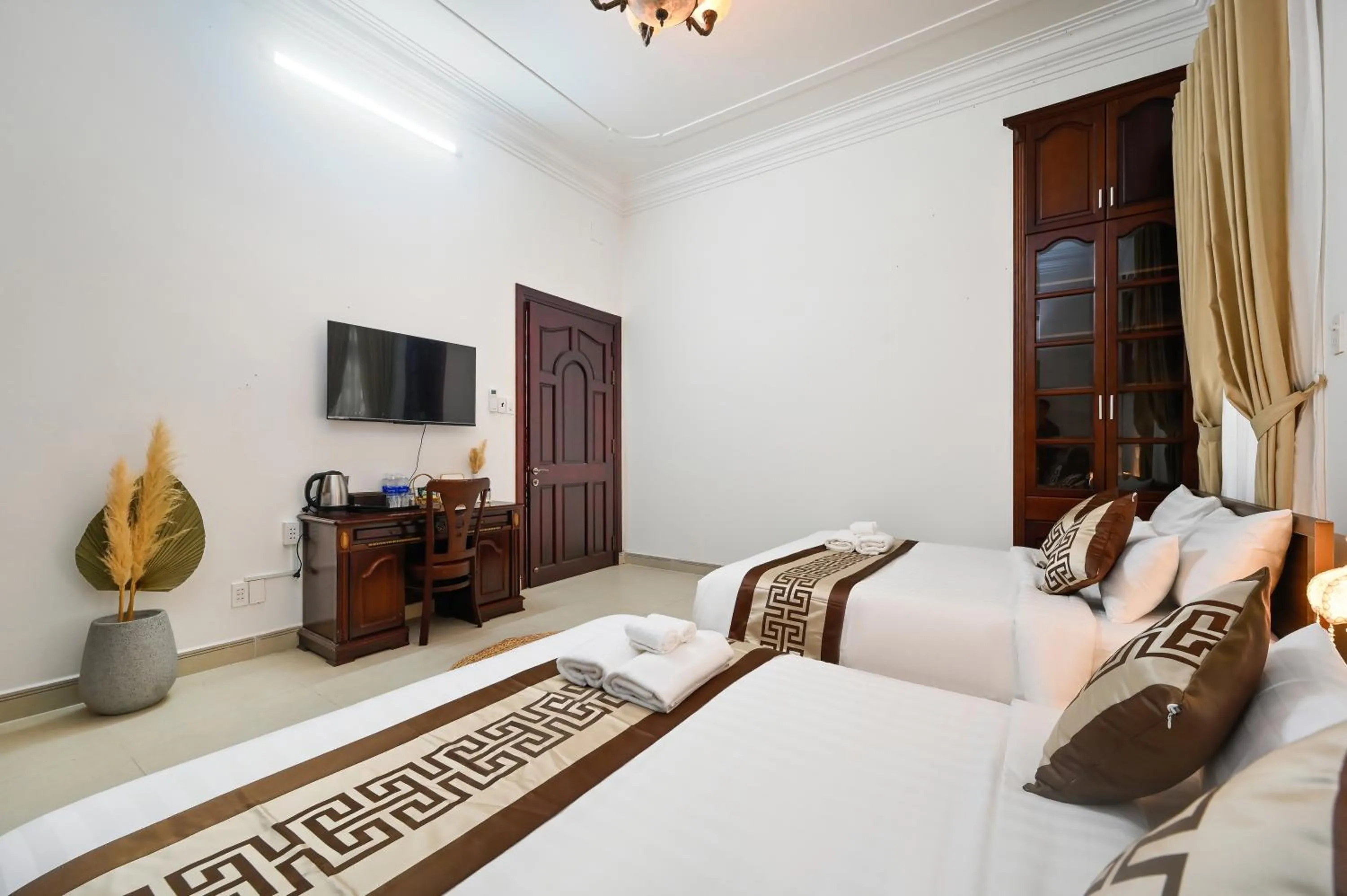 Photo of the whole room, Bed in Amory Villa Thao Dien