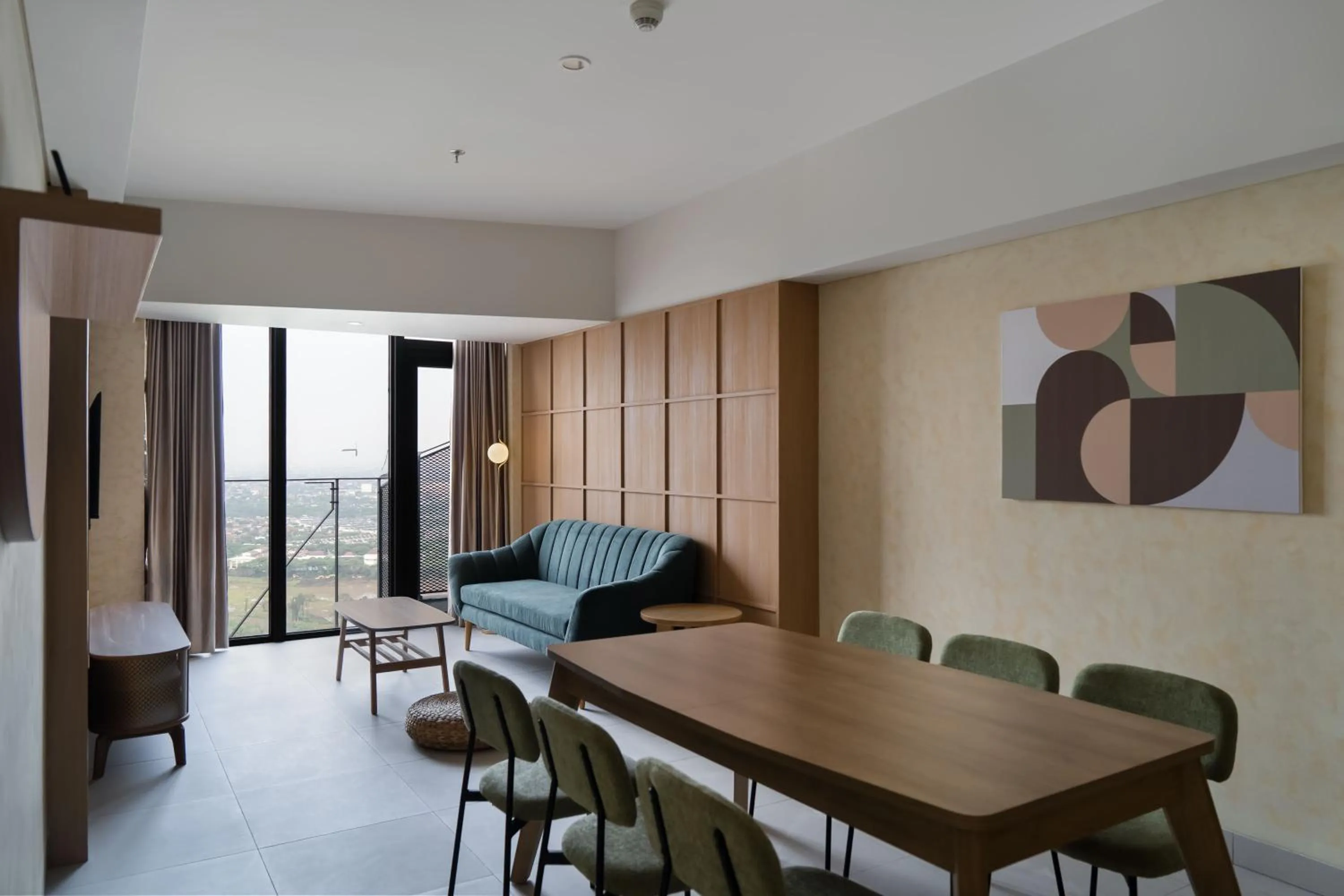 Living room in Cove Carstensz BSD