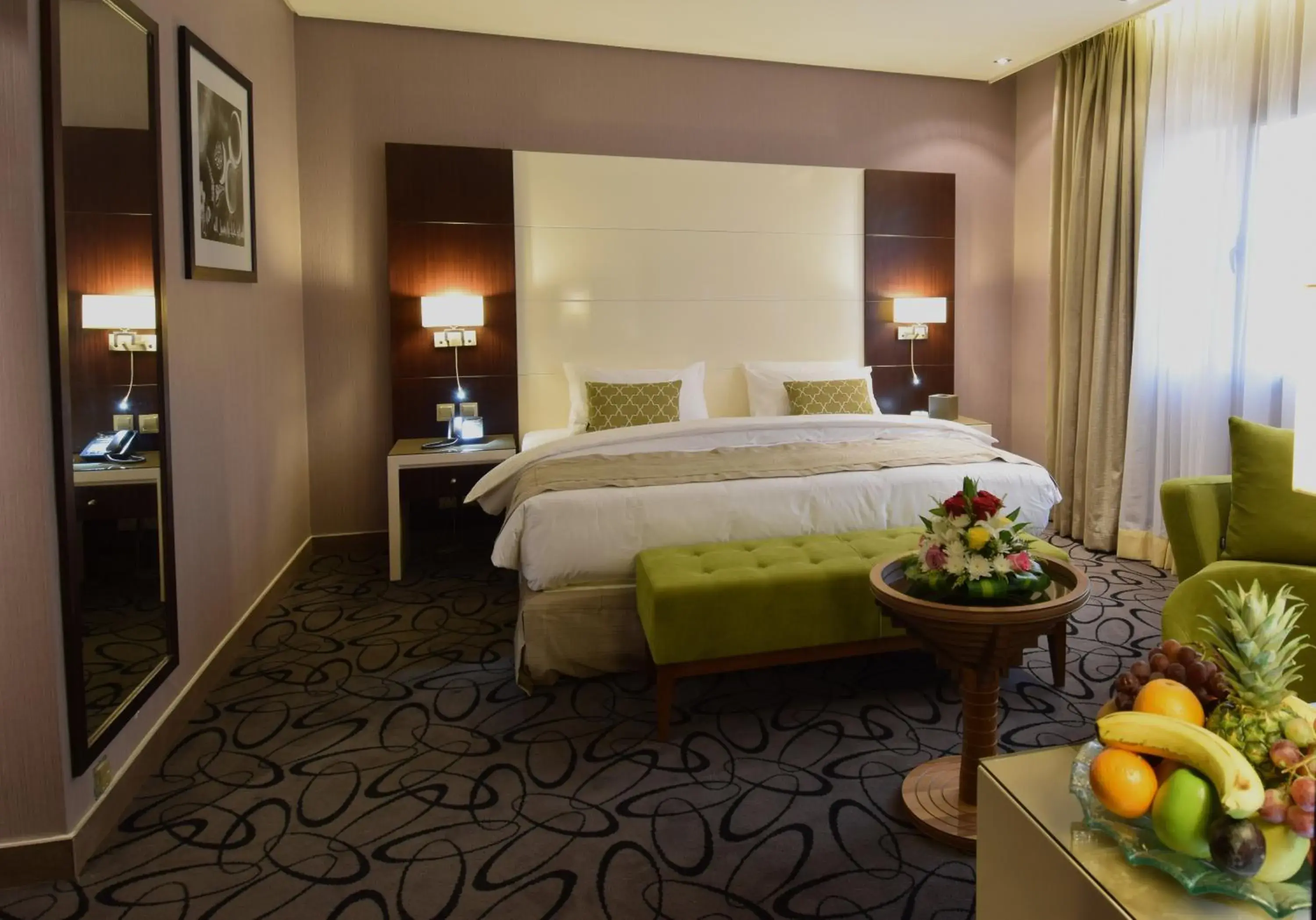 Deluxe King Room in Hayat Al Zahraa Serviced Apartments Deluxe King Room in Hayat Al Zahraa Serviced Apartments