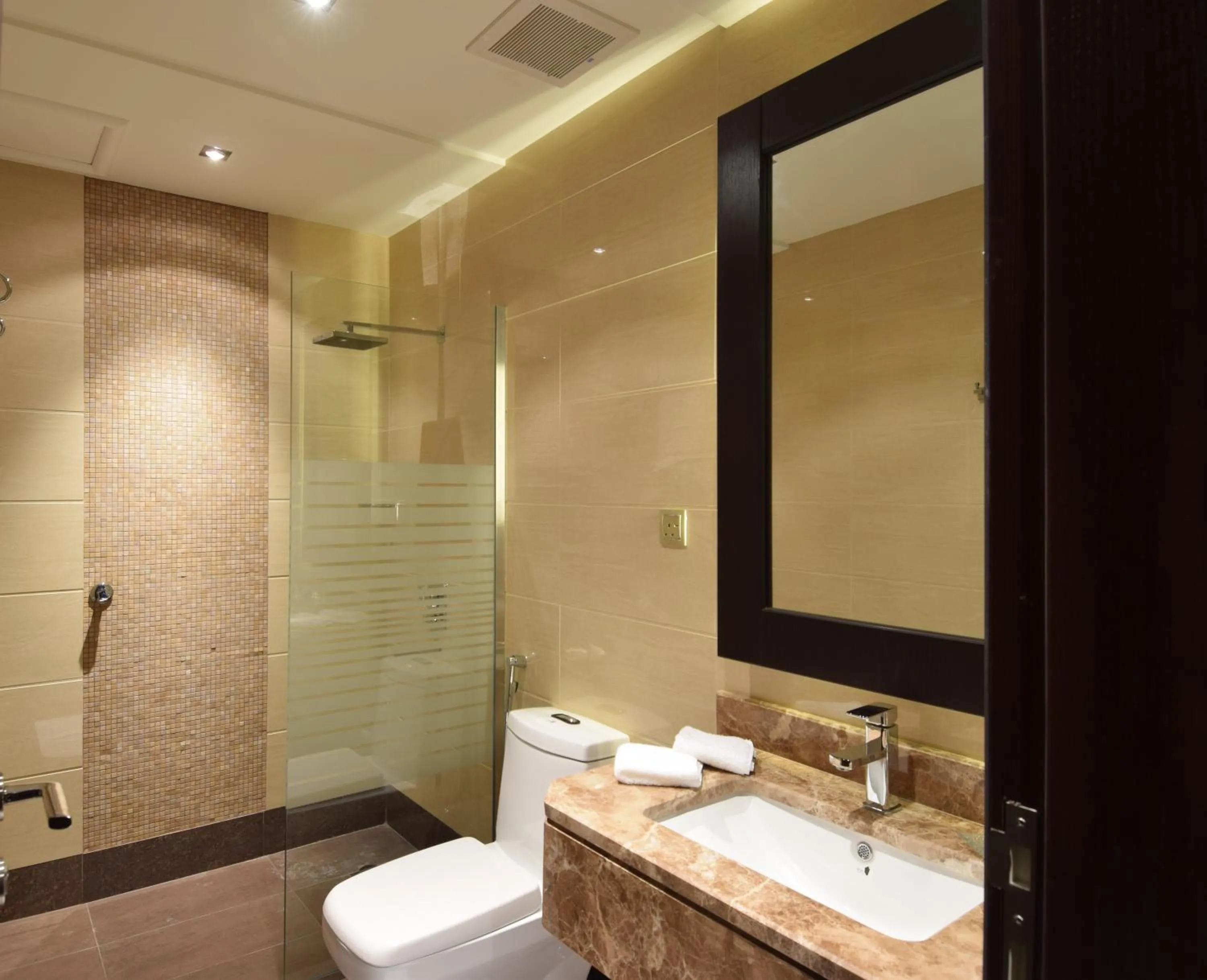 Bathroom in Hayat Al Zahraa Serviced Apartments