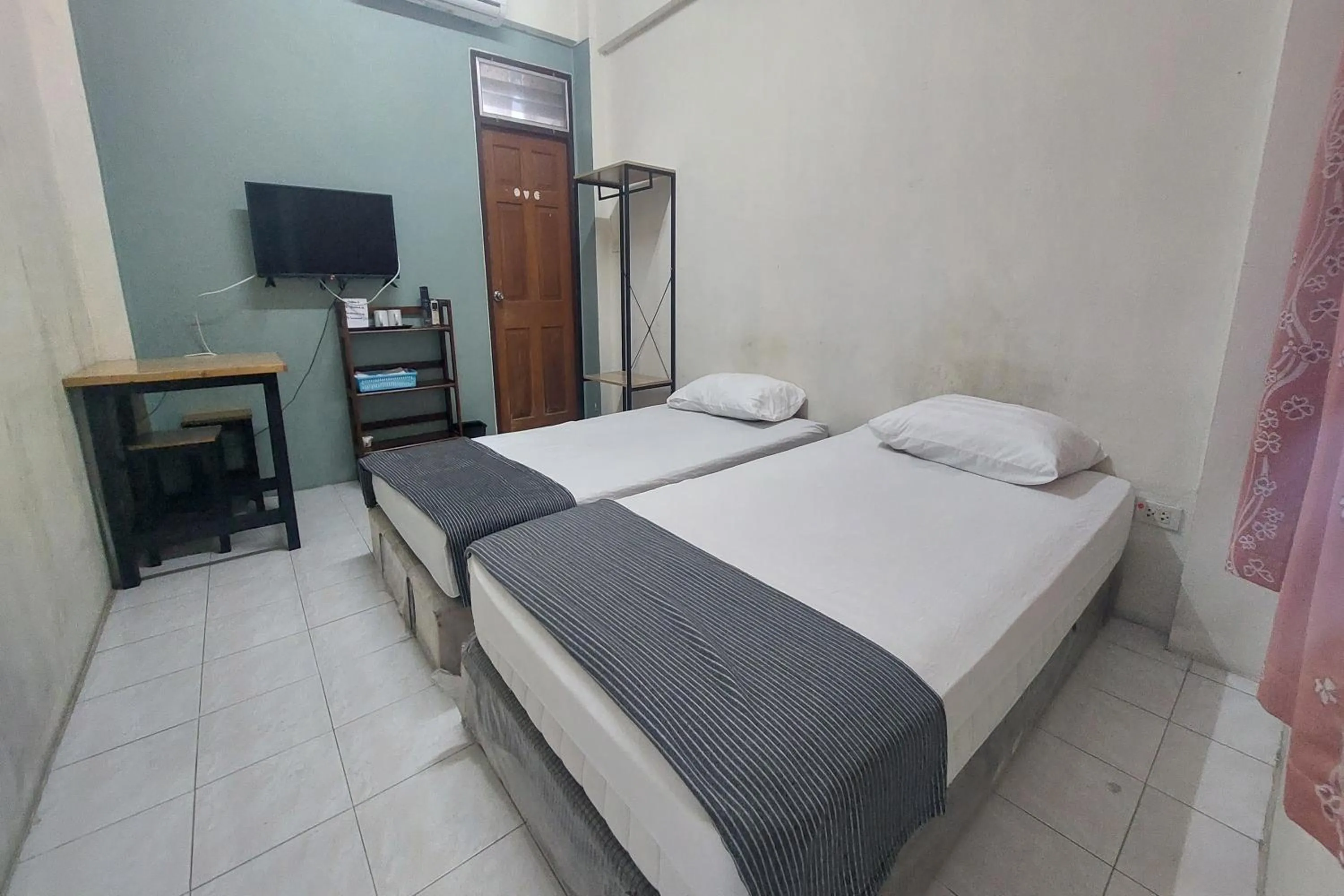 Bed in Sukhum Mega Bangna Guest House
