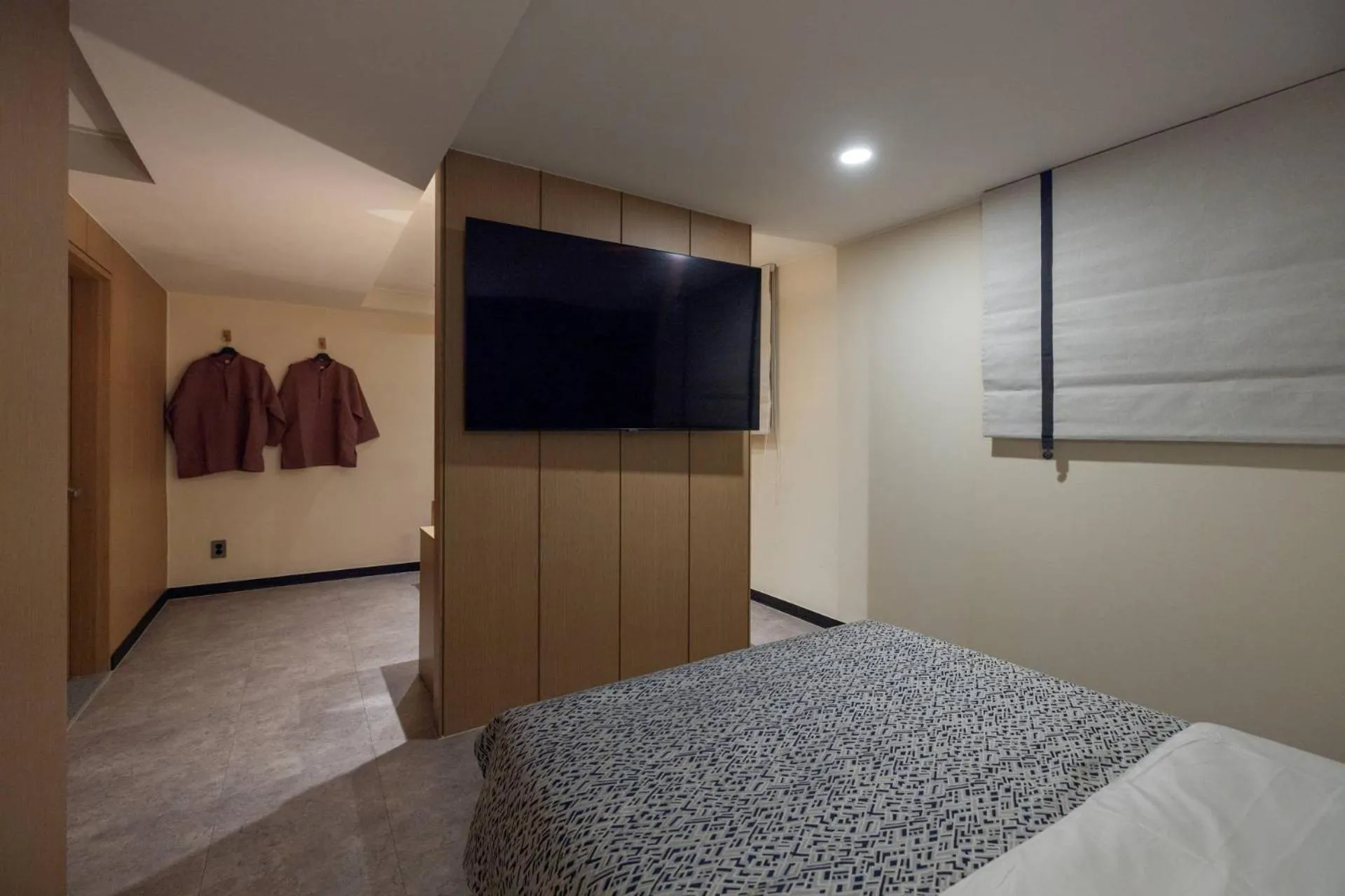 Bedroom, Bed in Anook Ryokan Hotel Ansan station