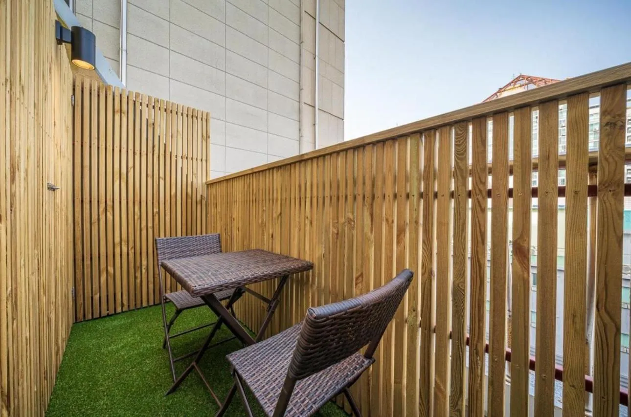 Balcony/Terrace in Hotel Ravi