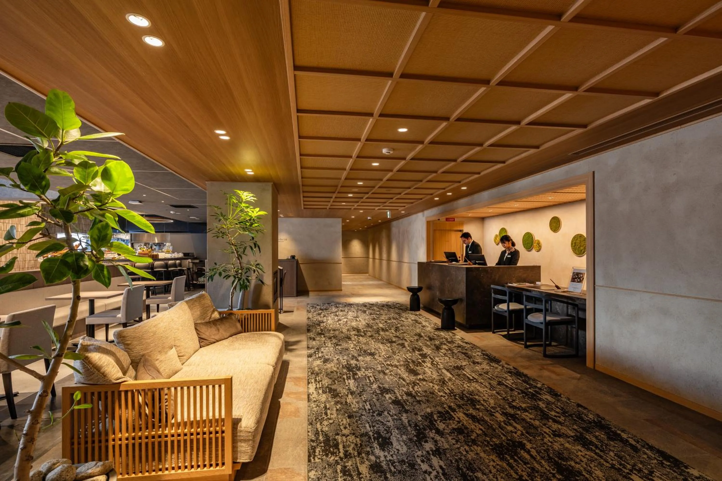 Lobby or reception in yugen kyoto shijo