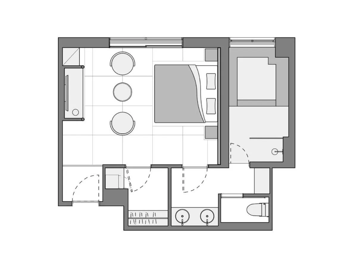 Floor plan in yugen kyoto shijo