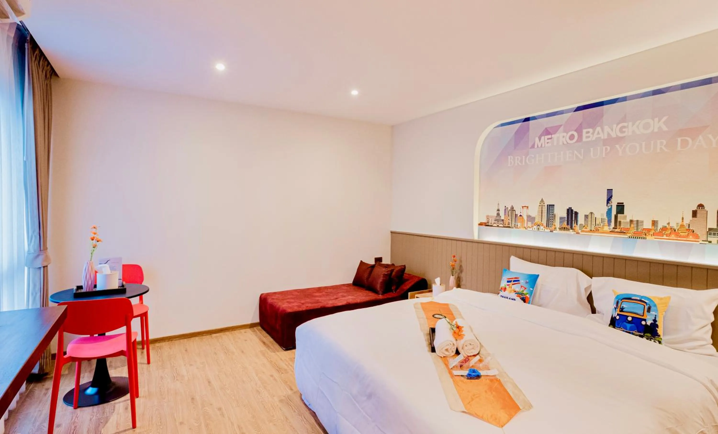 Bed in Metro Hotel Phahonyothin 35