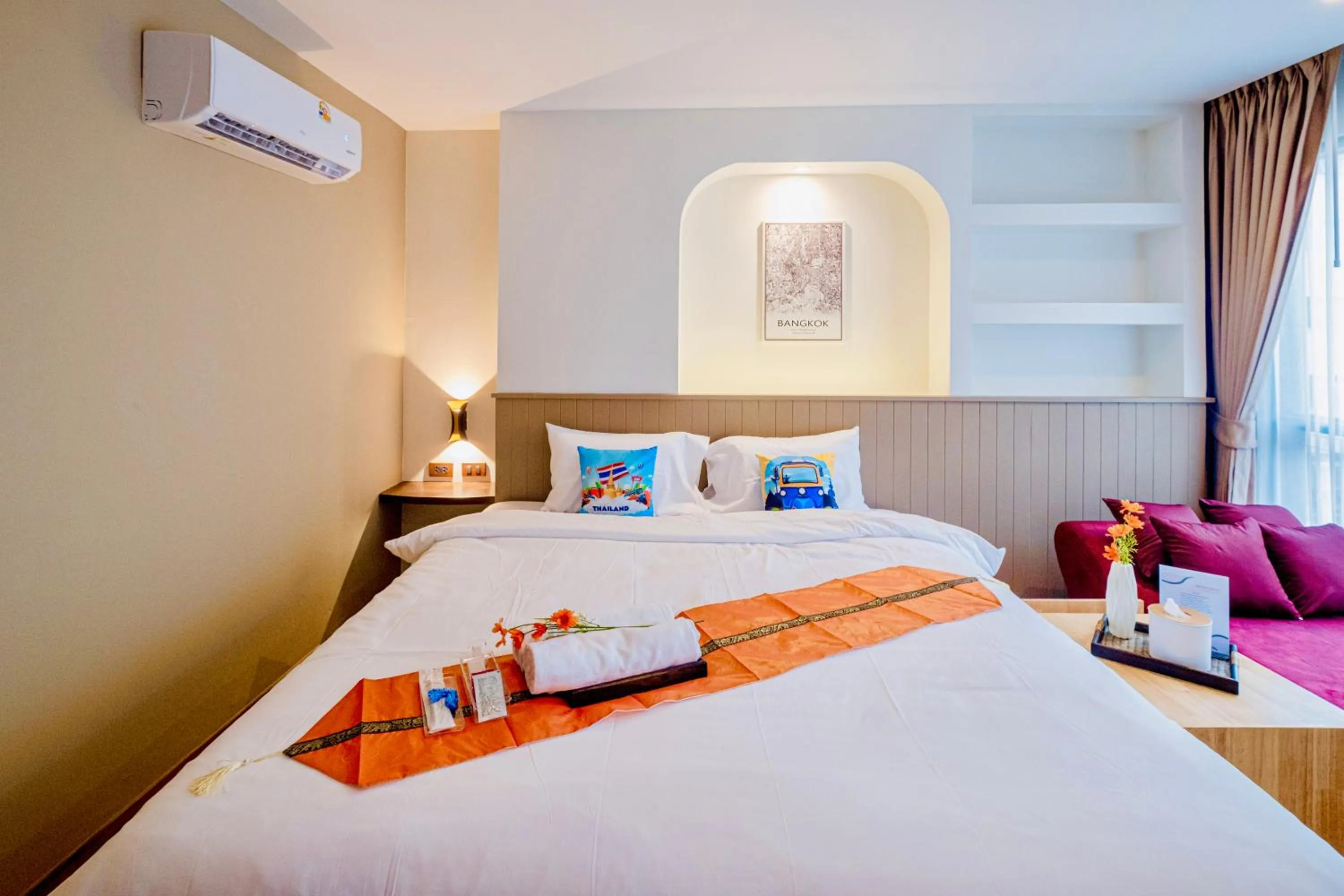 Bed in Metro Hotel Phahonyothin 35