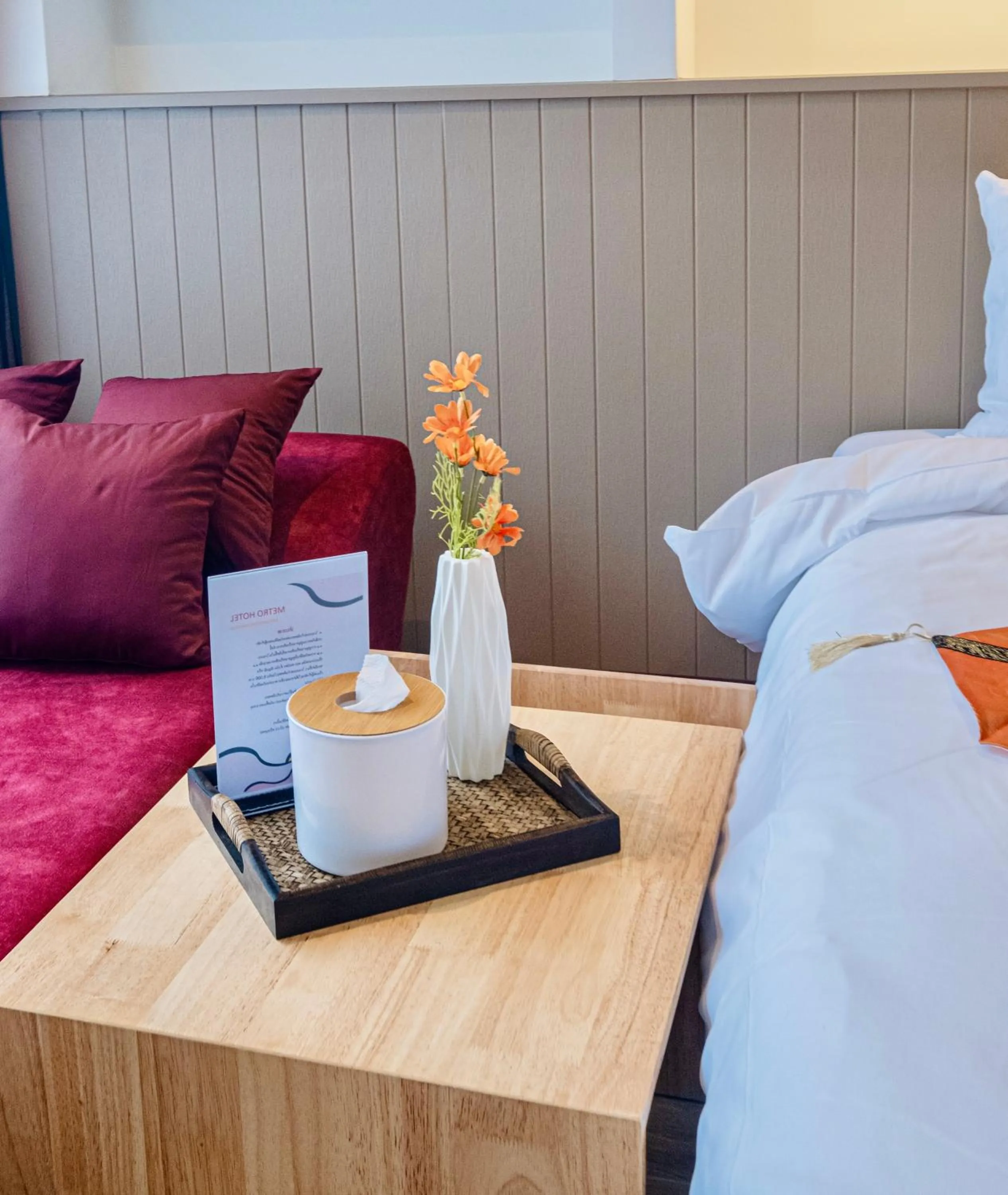 Bedroom, Bed in Metro Hotel Phahonyothin 35