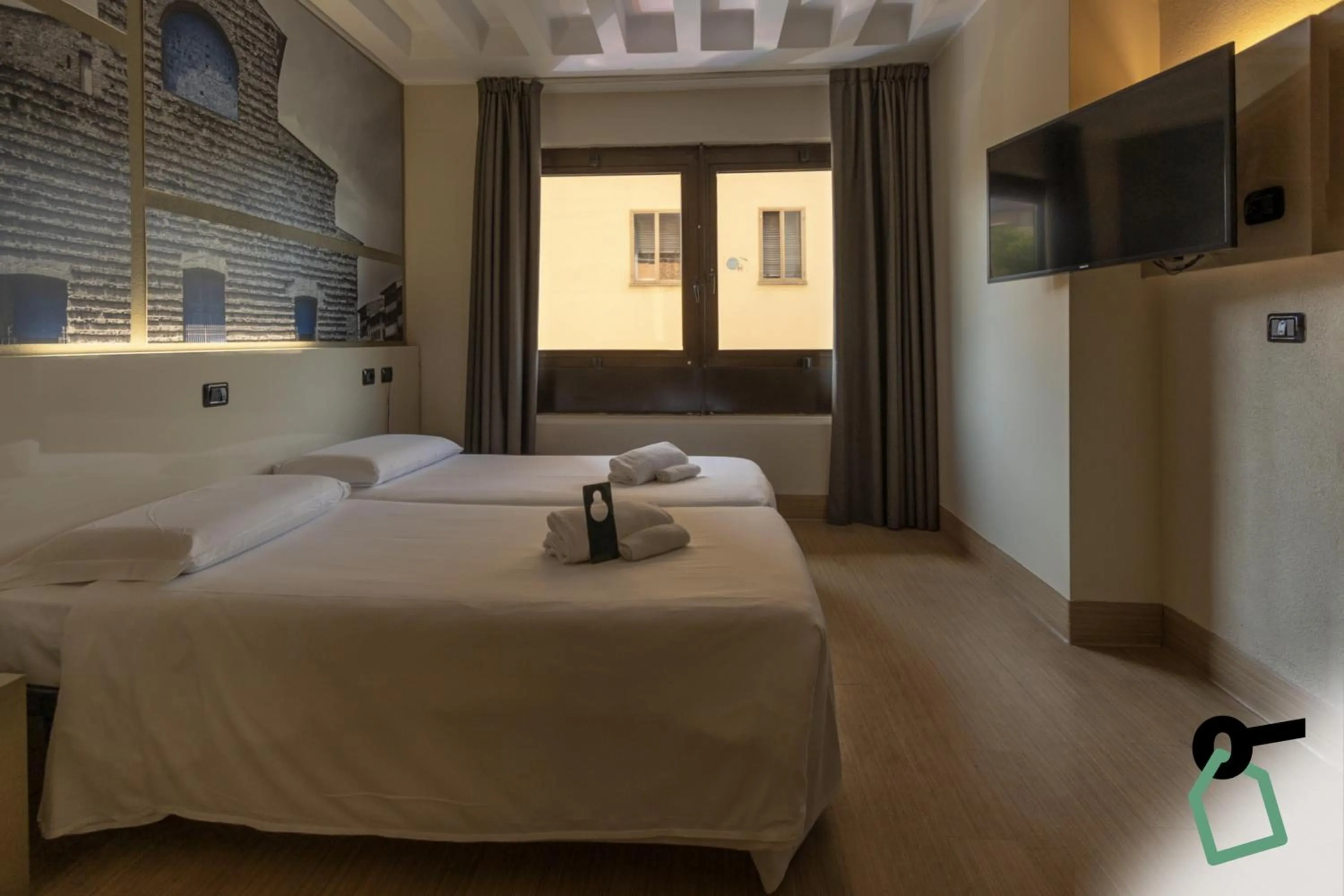 Bedroom, Bed in Hotiday Firenze Guidoni