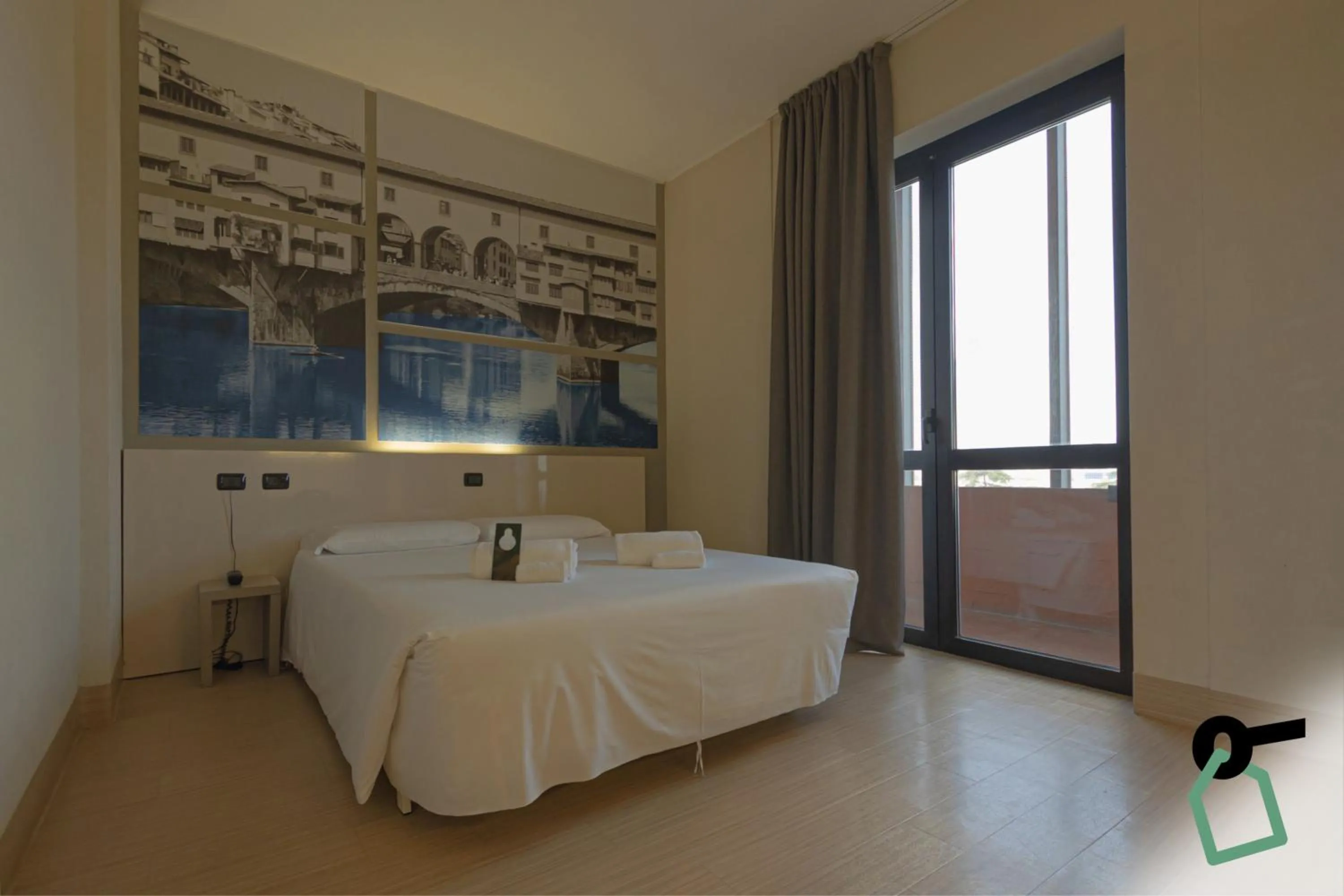 Bedroom, Bed in Hotiday Firenze Guidoni