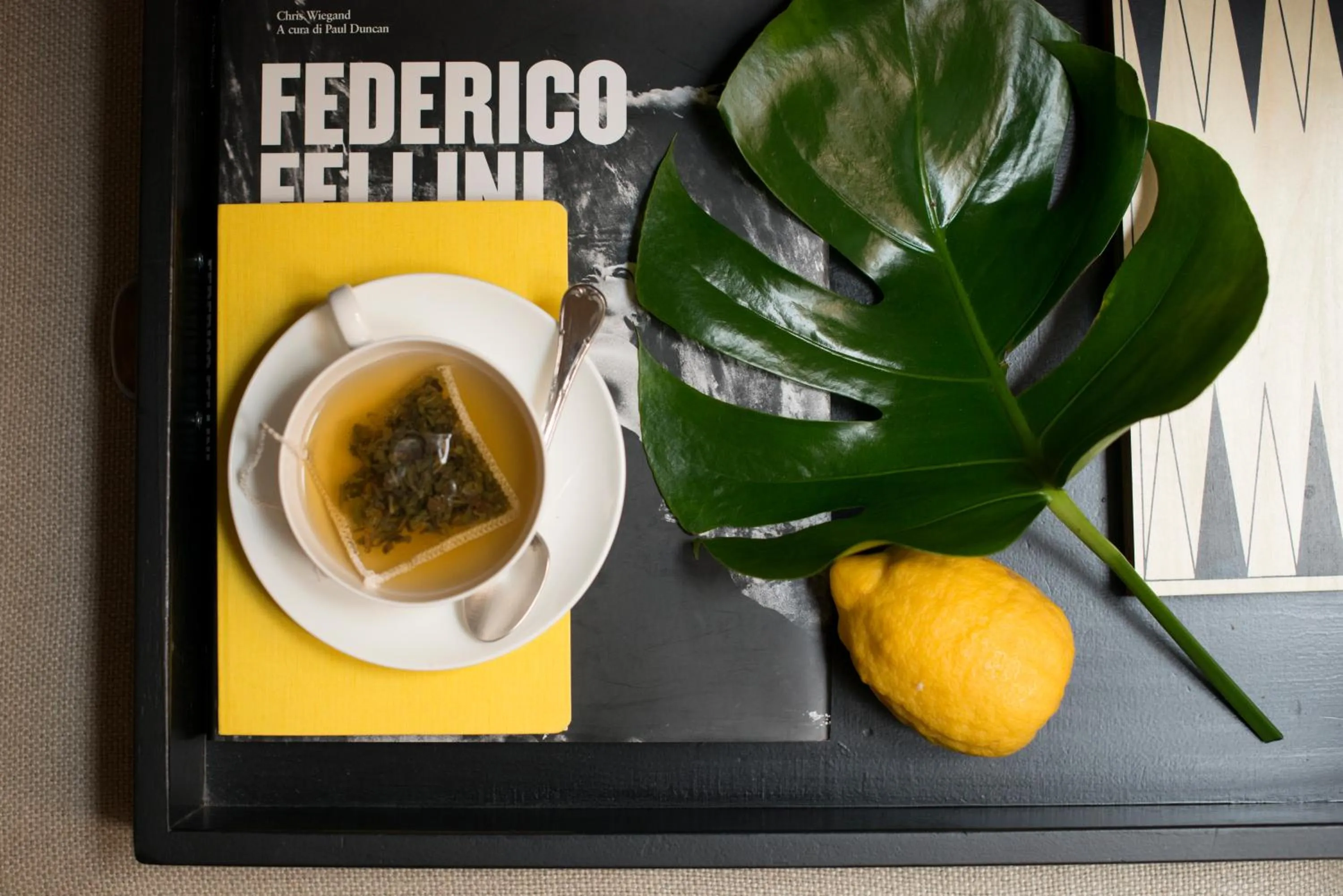 Decorative detail in Crossing Condotti