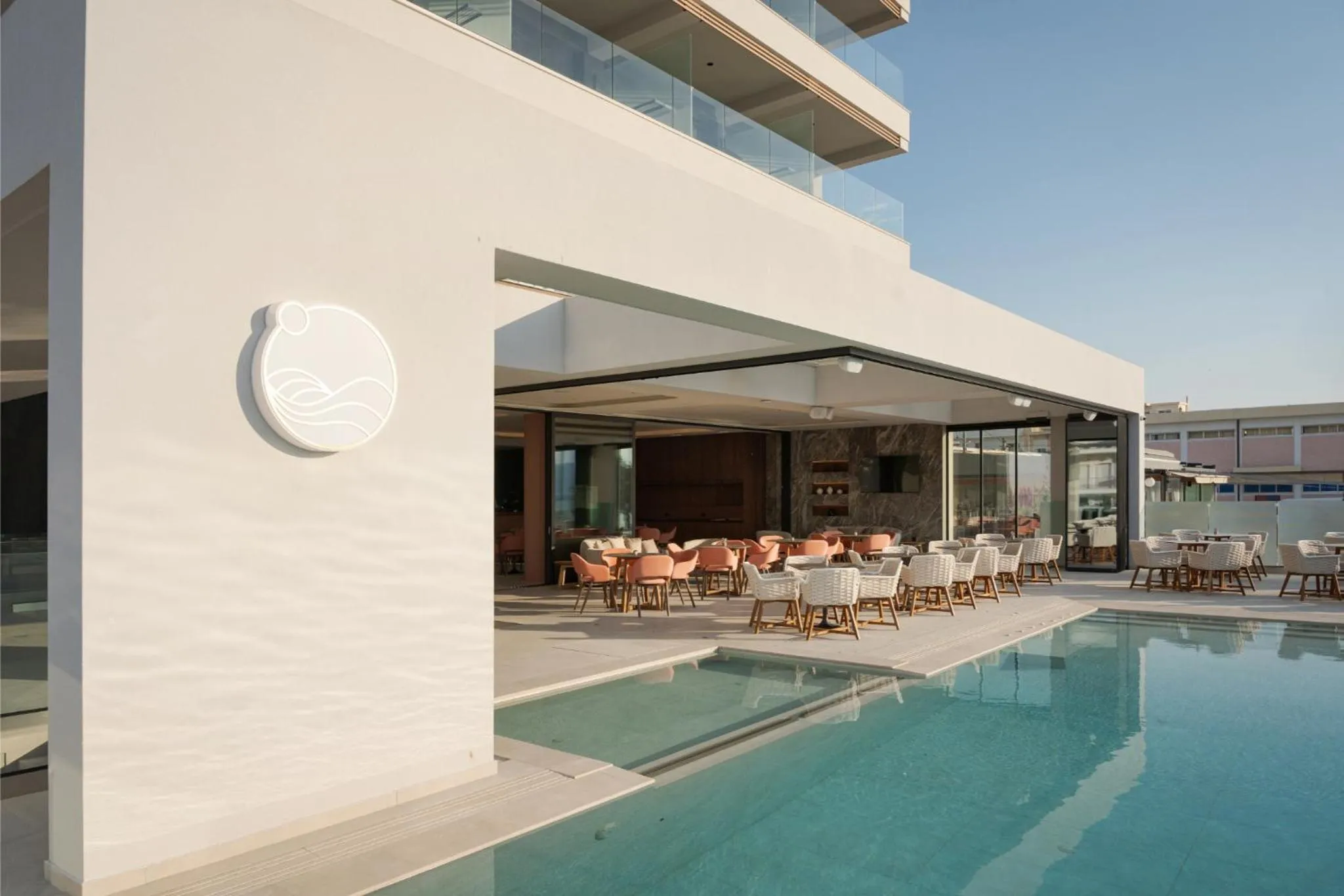 Patio in Avant Blue Boutique Hotel