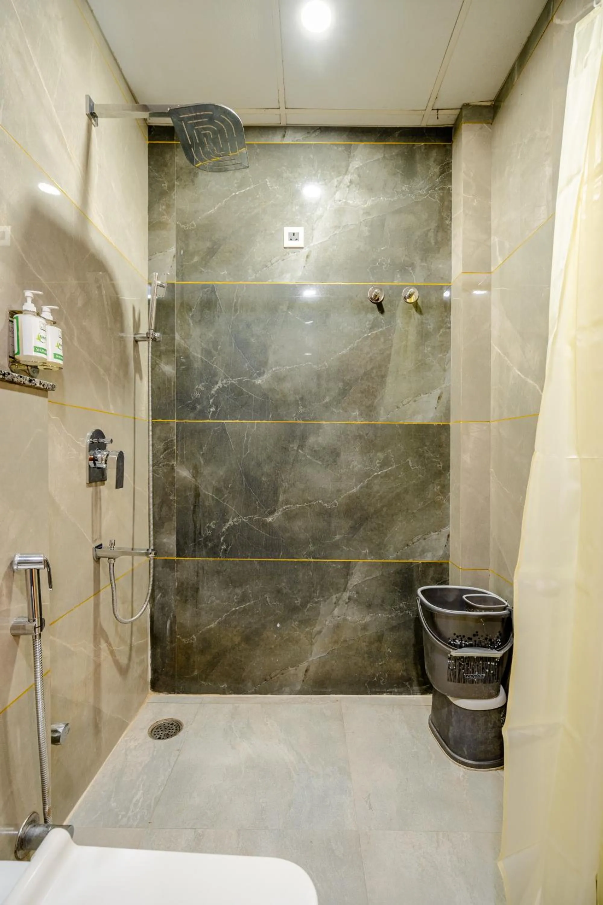 Bathroom in Lime Tree Hotel - Near Medanta Hospital