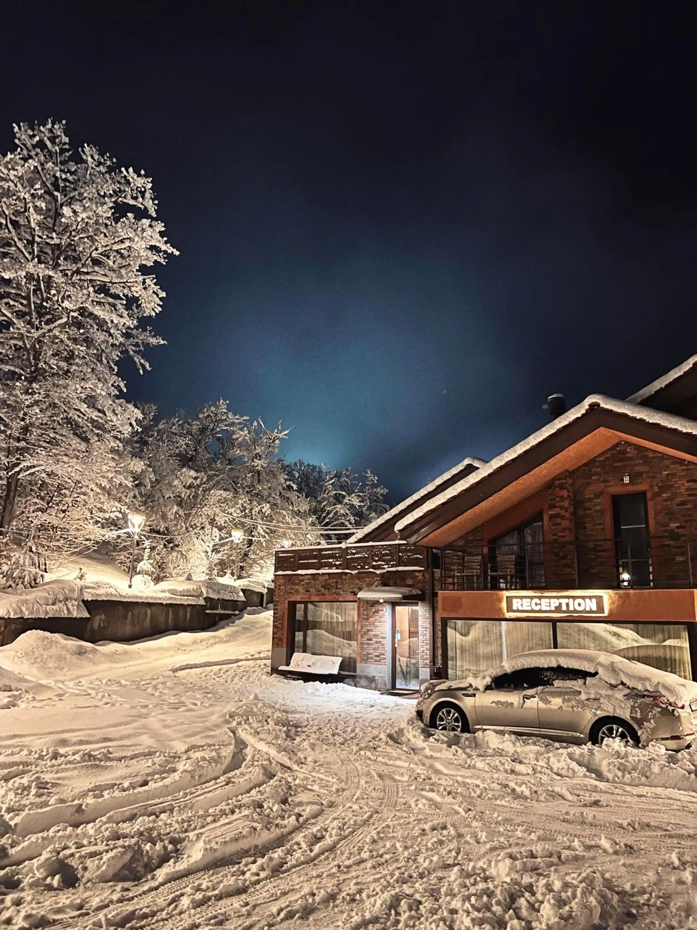 Facade/entrance in Teghenis Resort