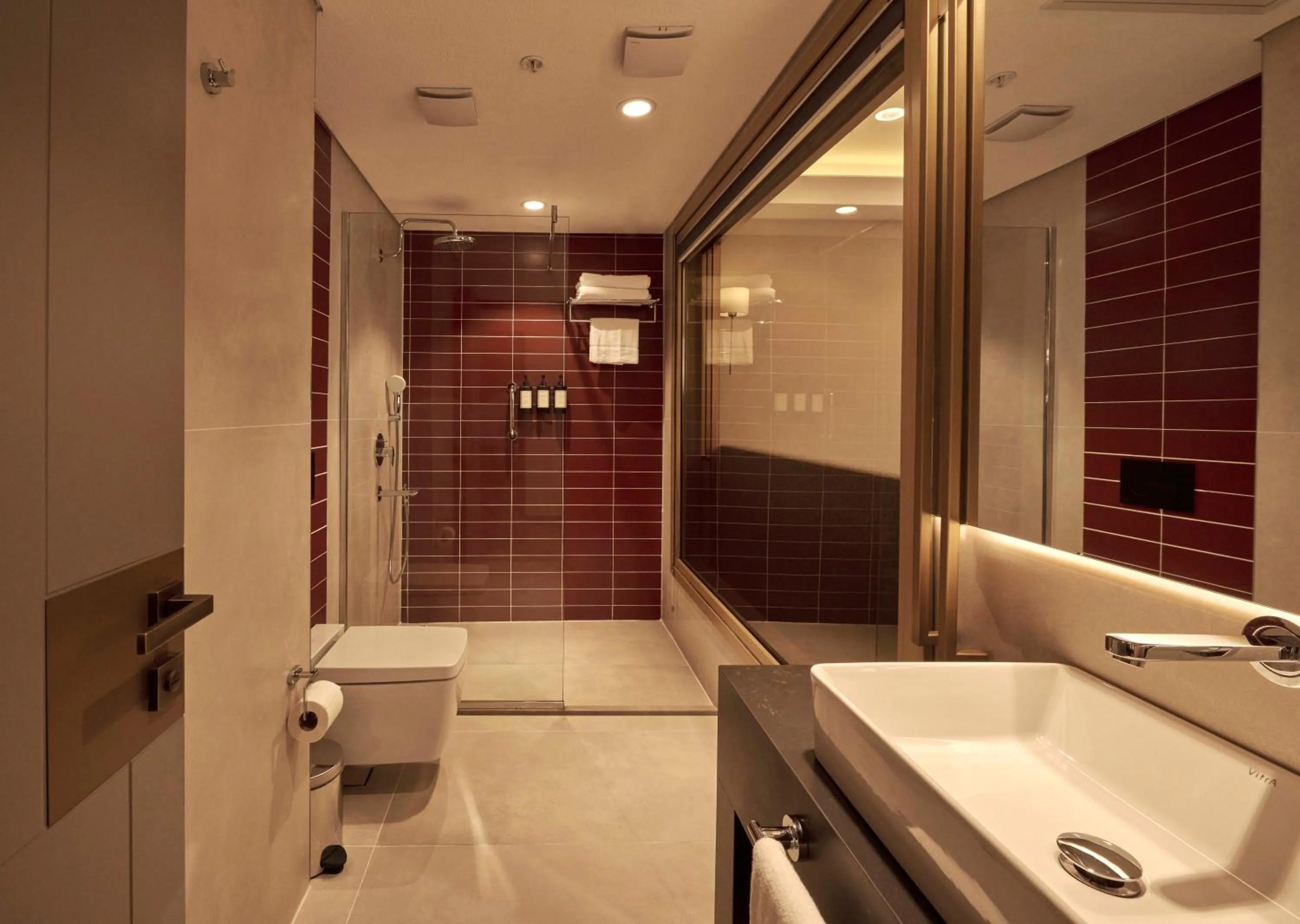 Bathroom in Çırağan Hotel Bosphorus