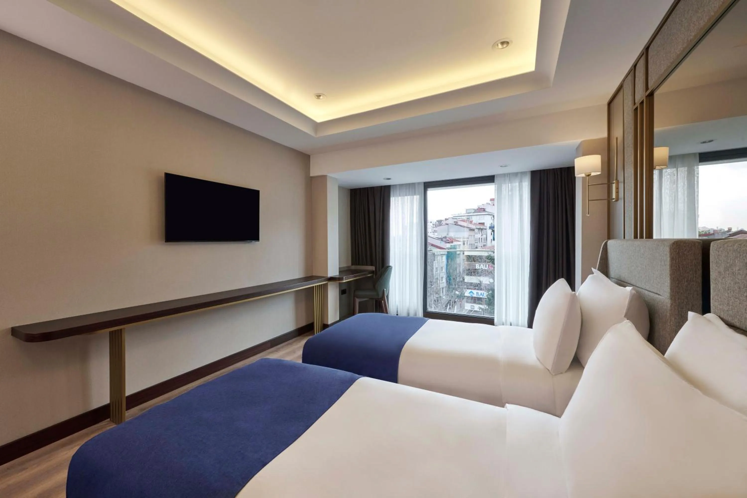 Bed in Çırağan Hotel Bosphorus