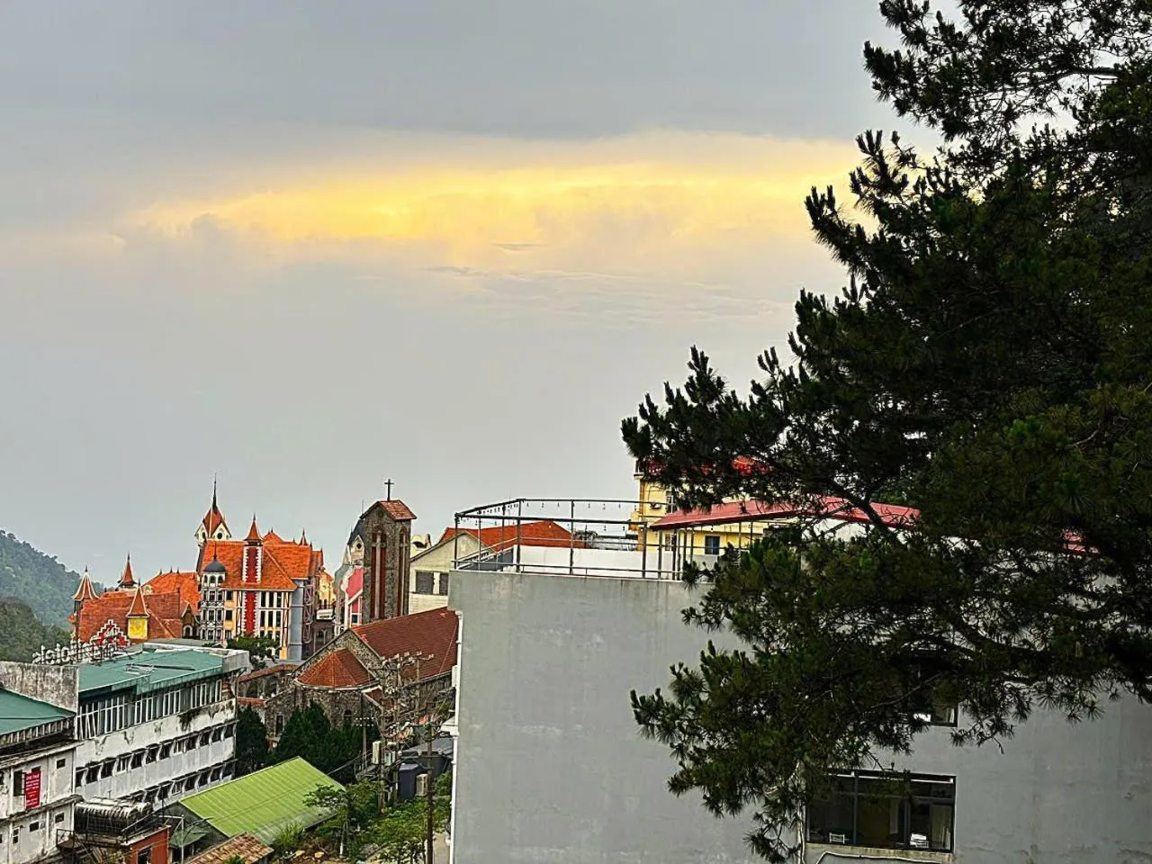 City view in Chân Mây Tam Đảo