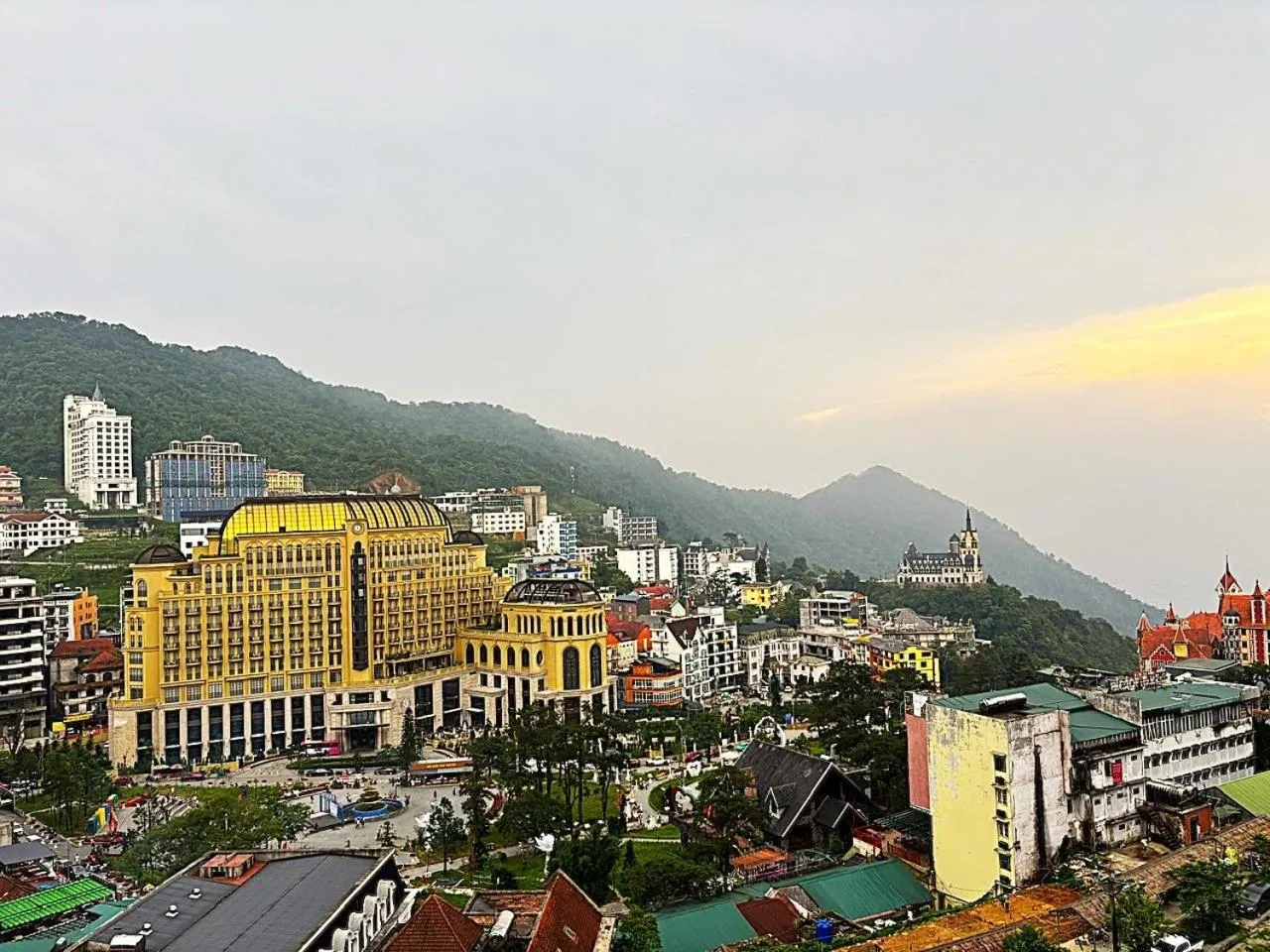 Mountain view in Chân Mây Tam Đảo