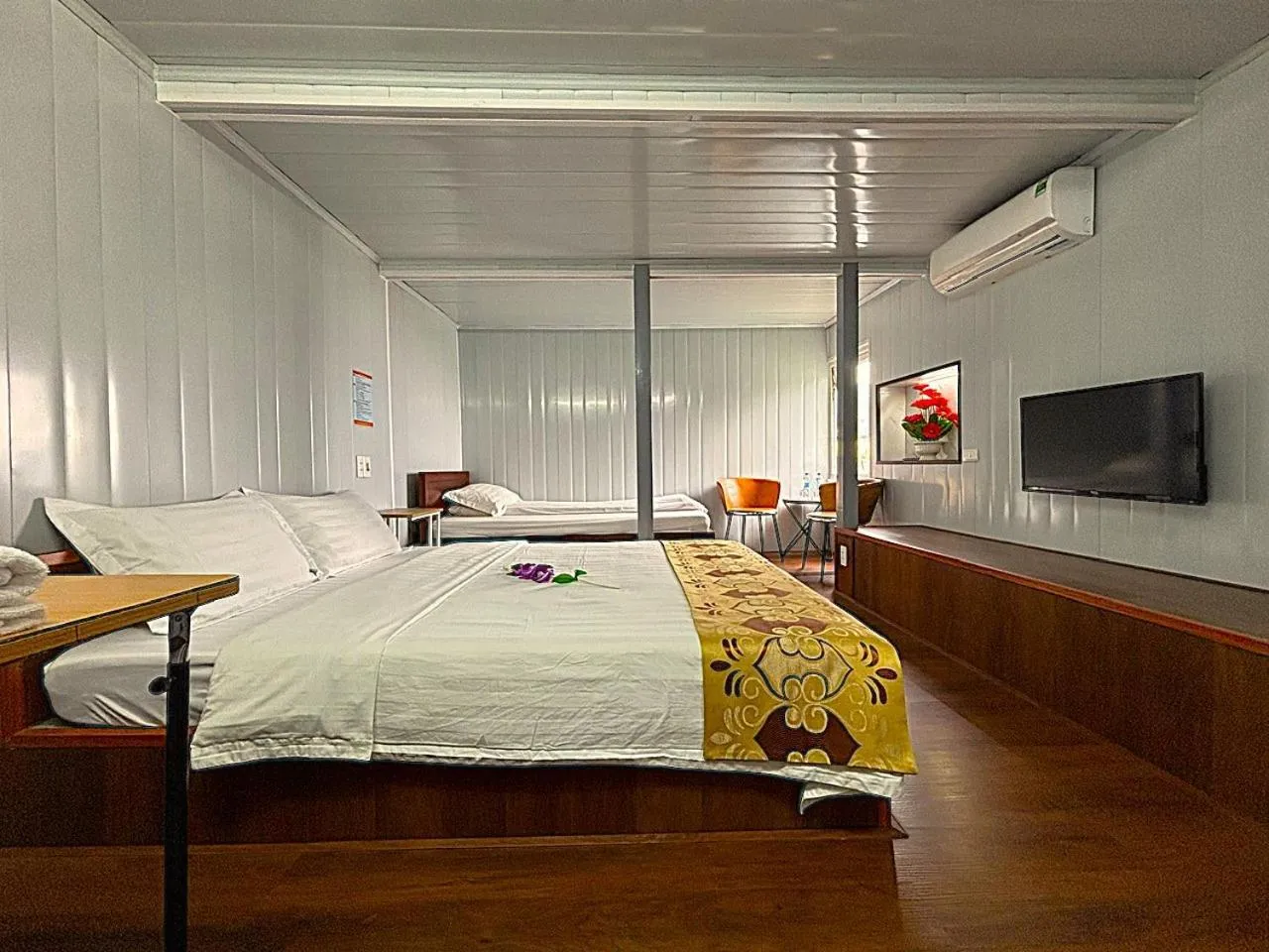 Bedroom, Bed in Chân Mây Tam Đảo