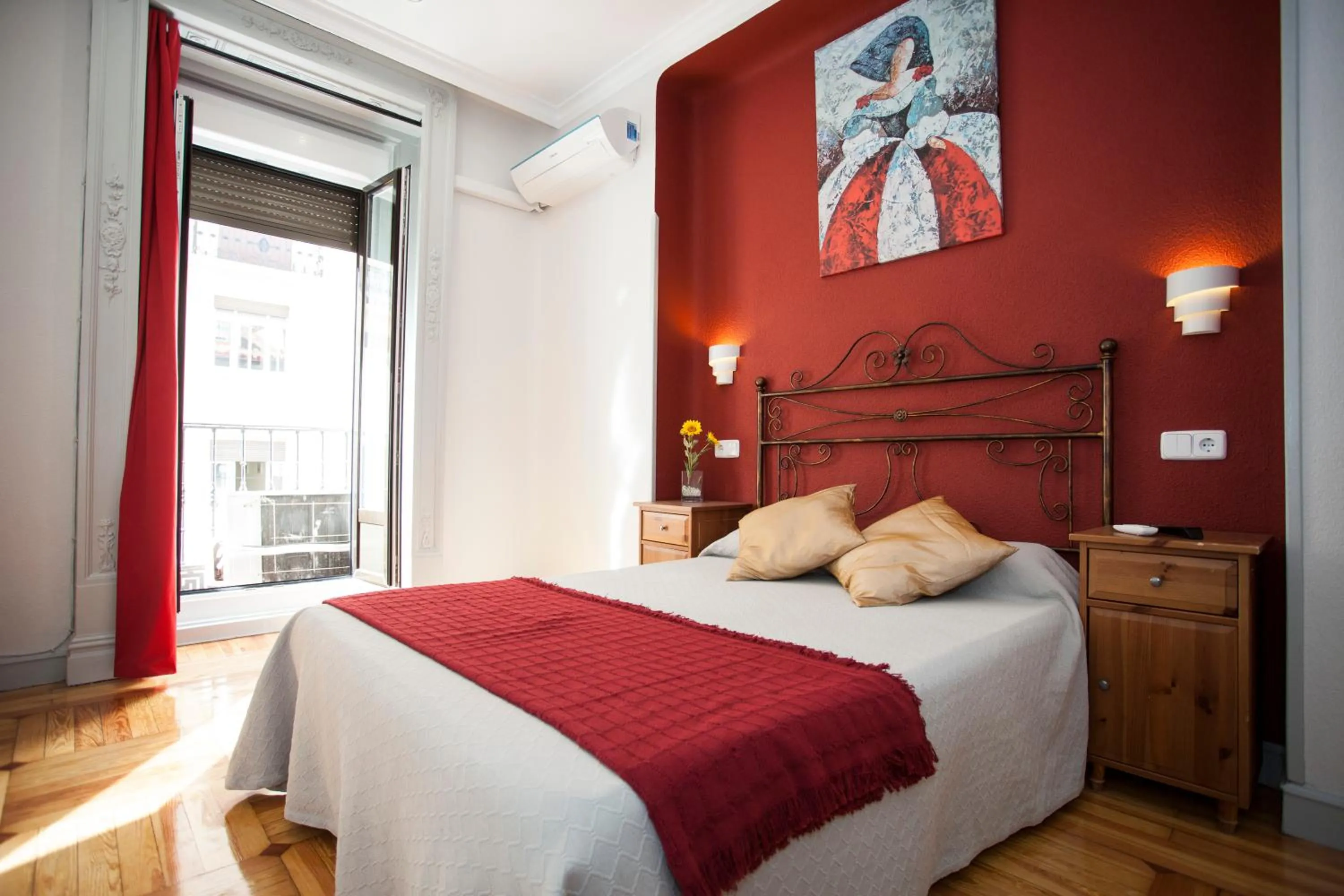 Bed in Hostal Aresol