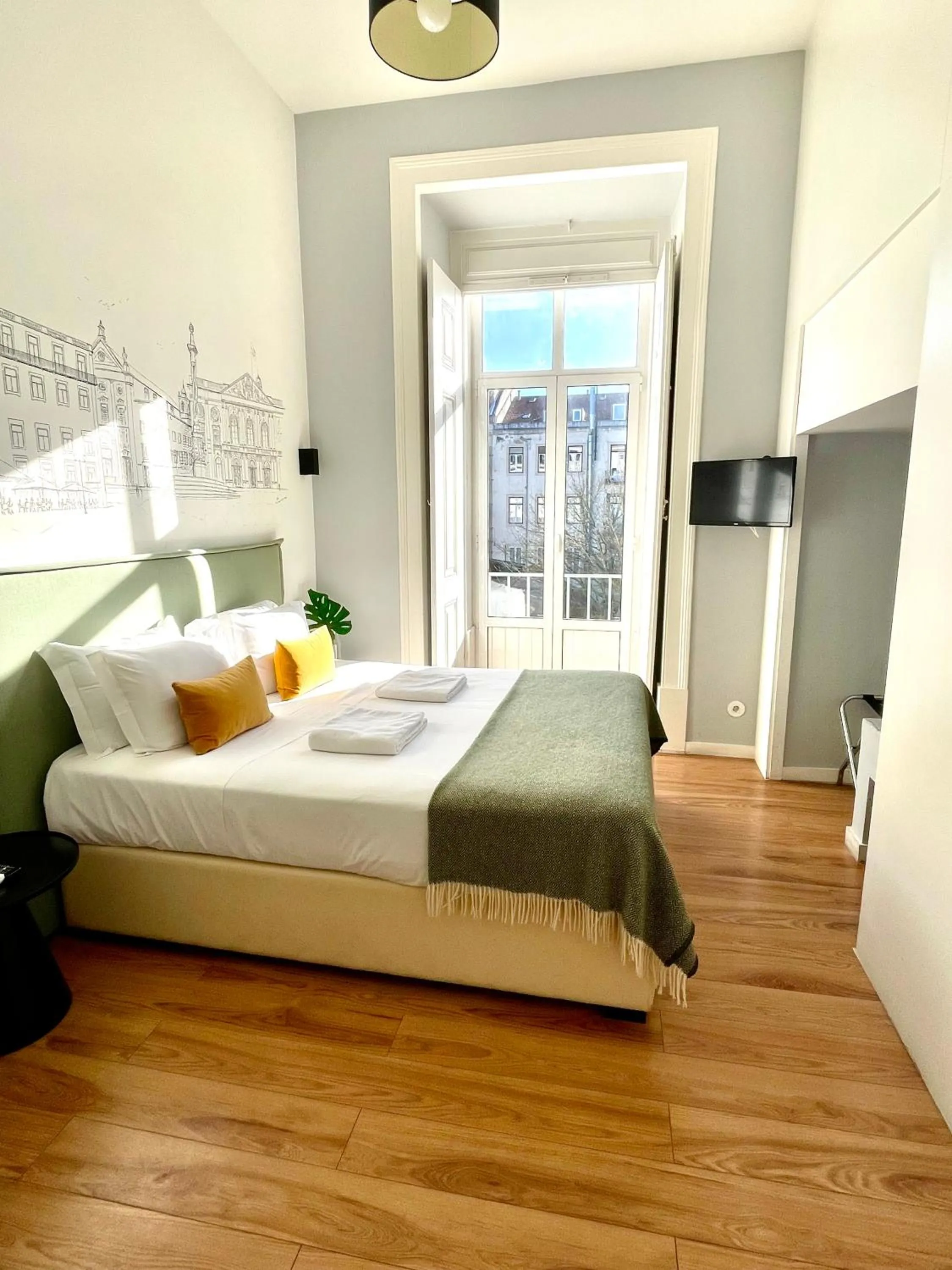 Bedroom, Bed in Lisbon Check-In Guesthouse