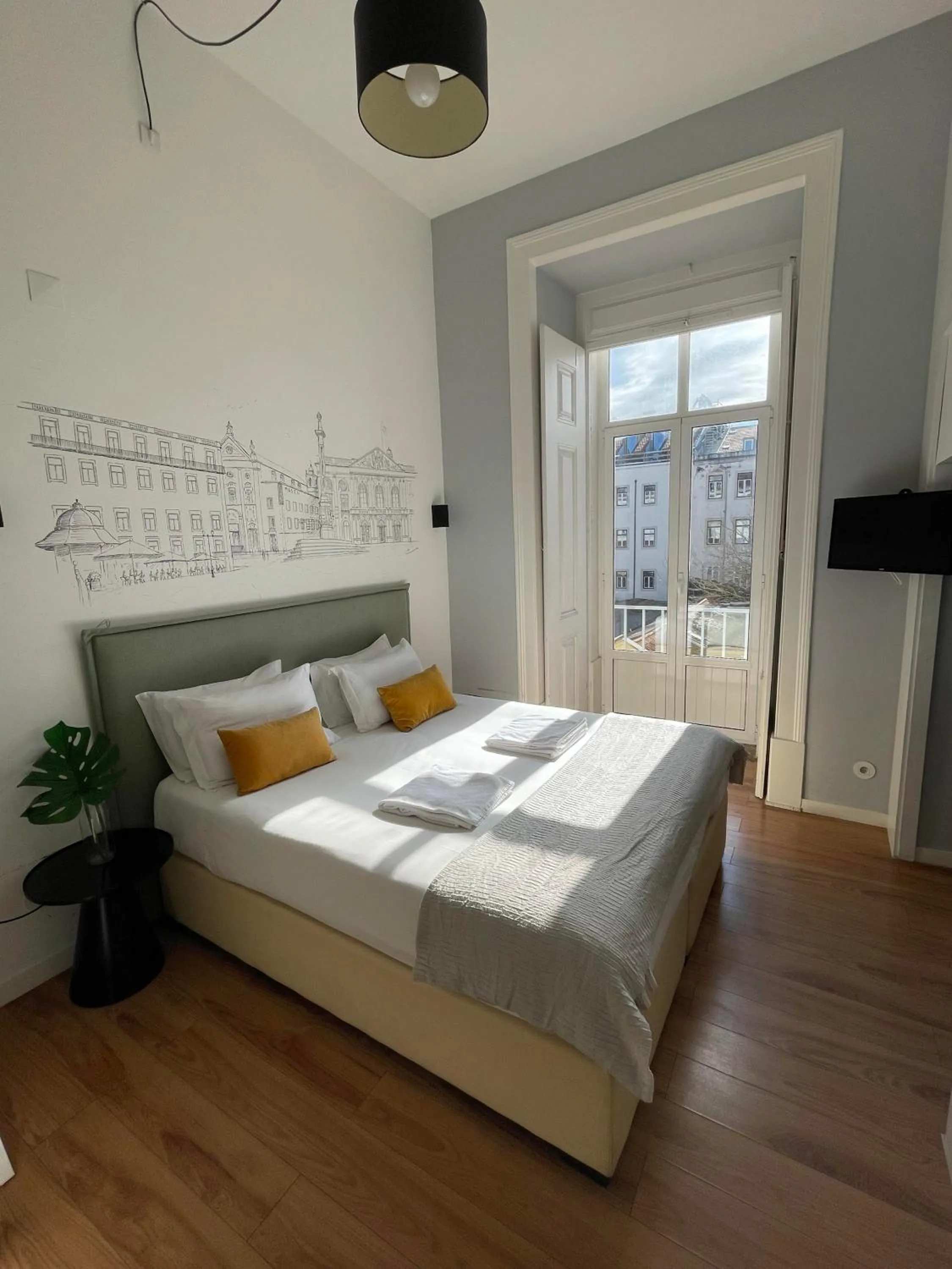Bedroom, Bed in Lisbon Check-In Guesthouse