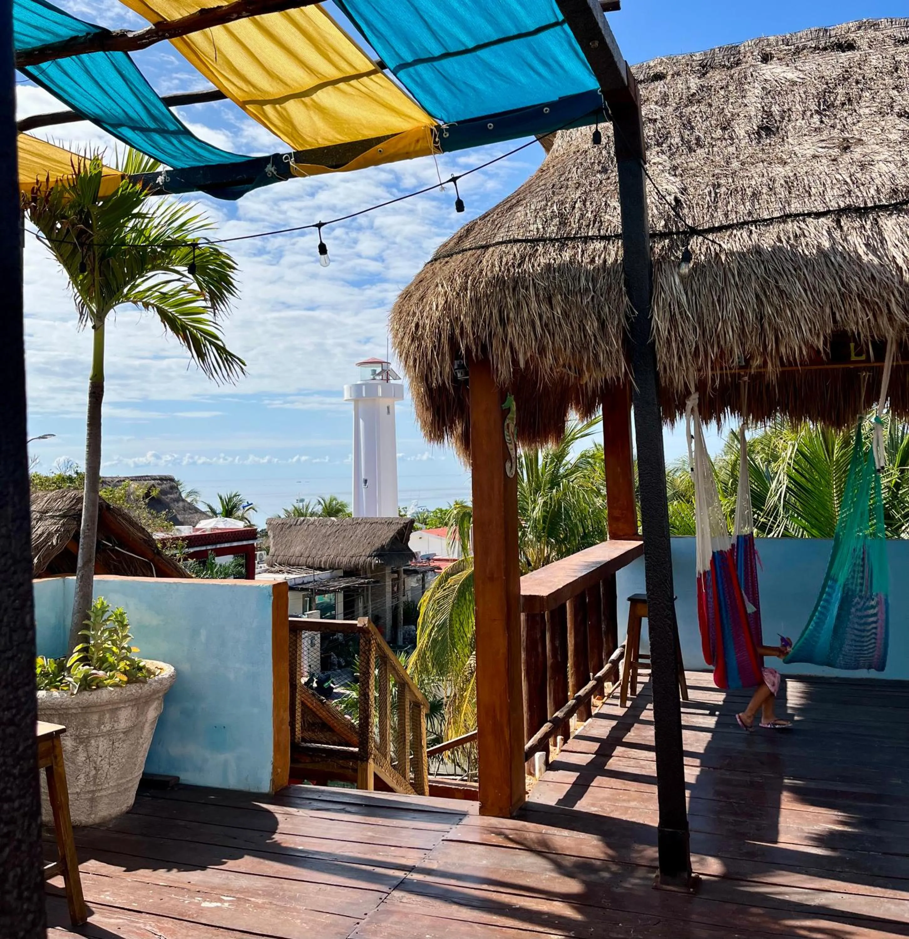 Patio in Casa Velero Puerto Morelos