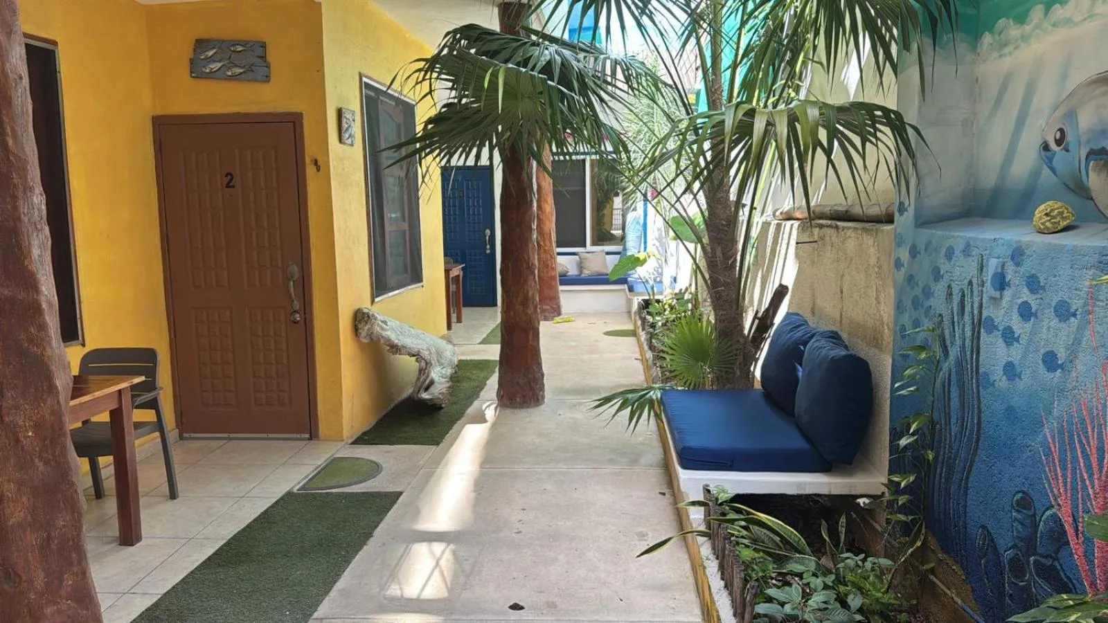 Patio in Casa Velero Puerto Morelos