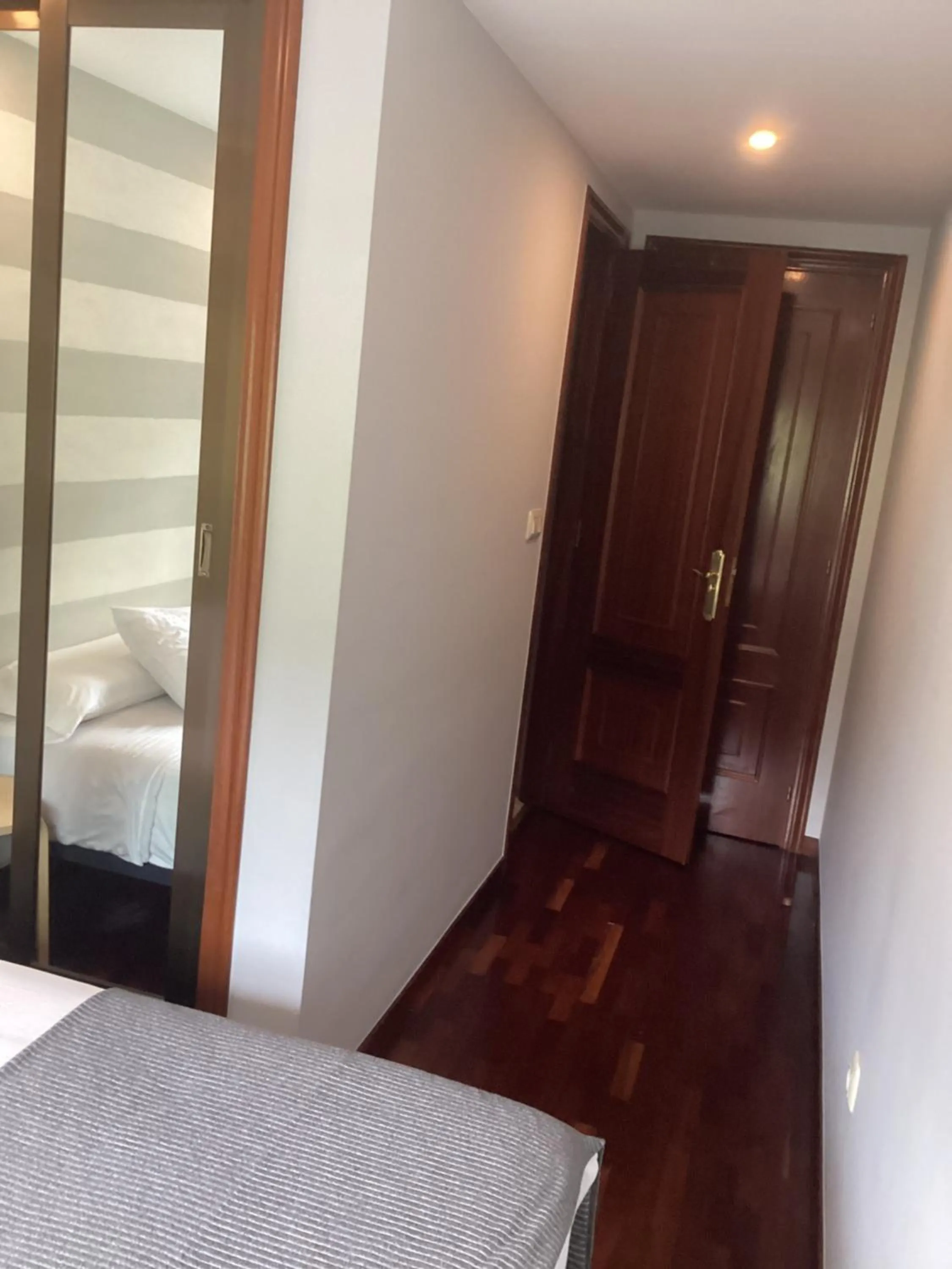 Bed in Saudade Hostal Cafetería