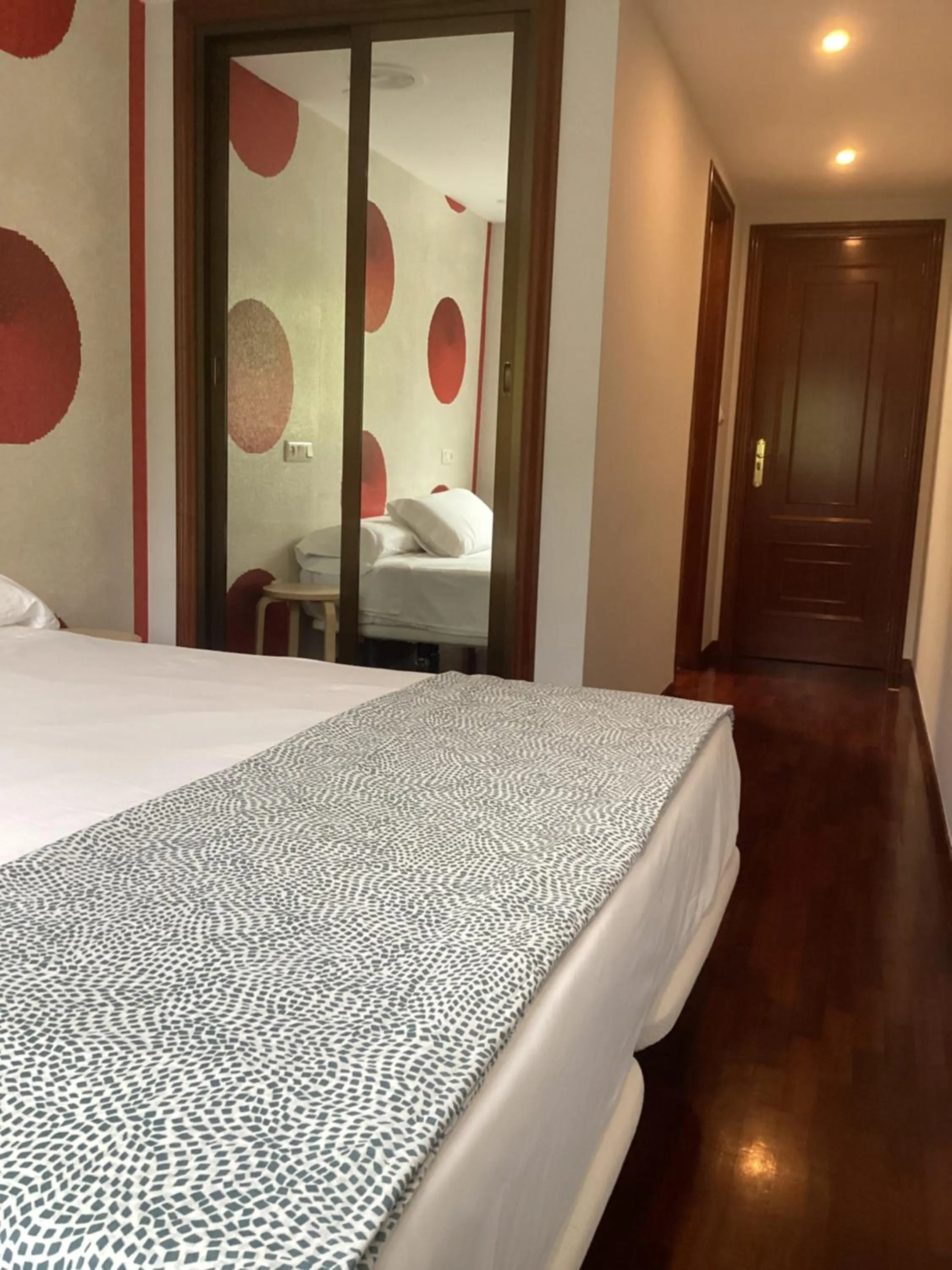 Bed in Saudade Hostal Cafetería