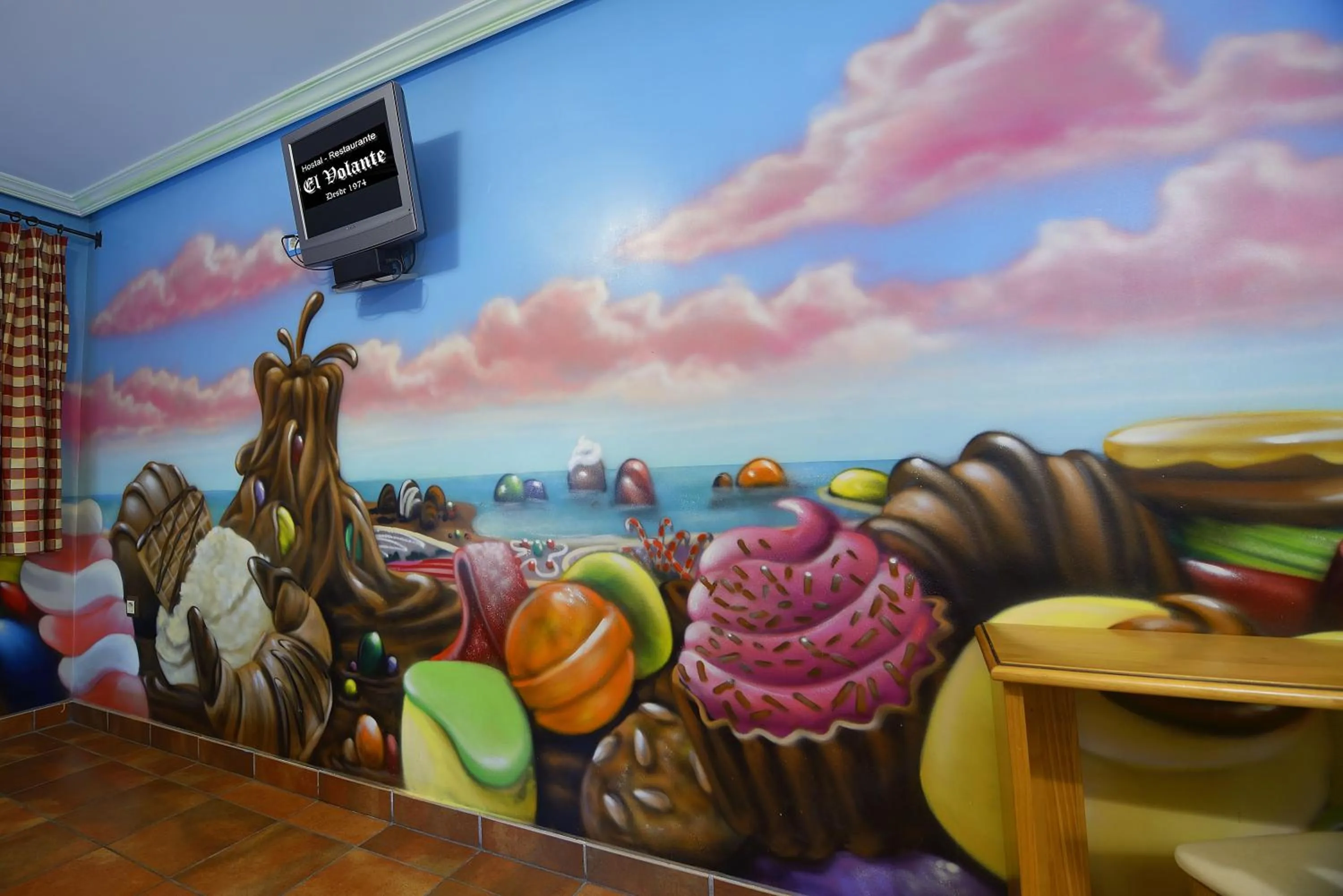 Decorative detail in El Volante