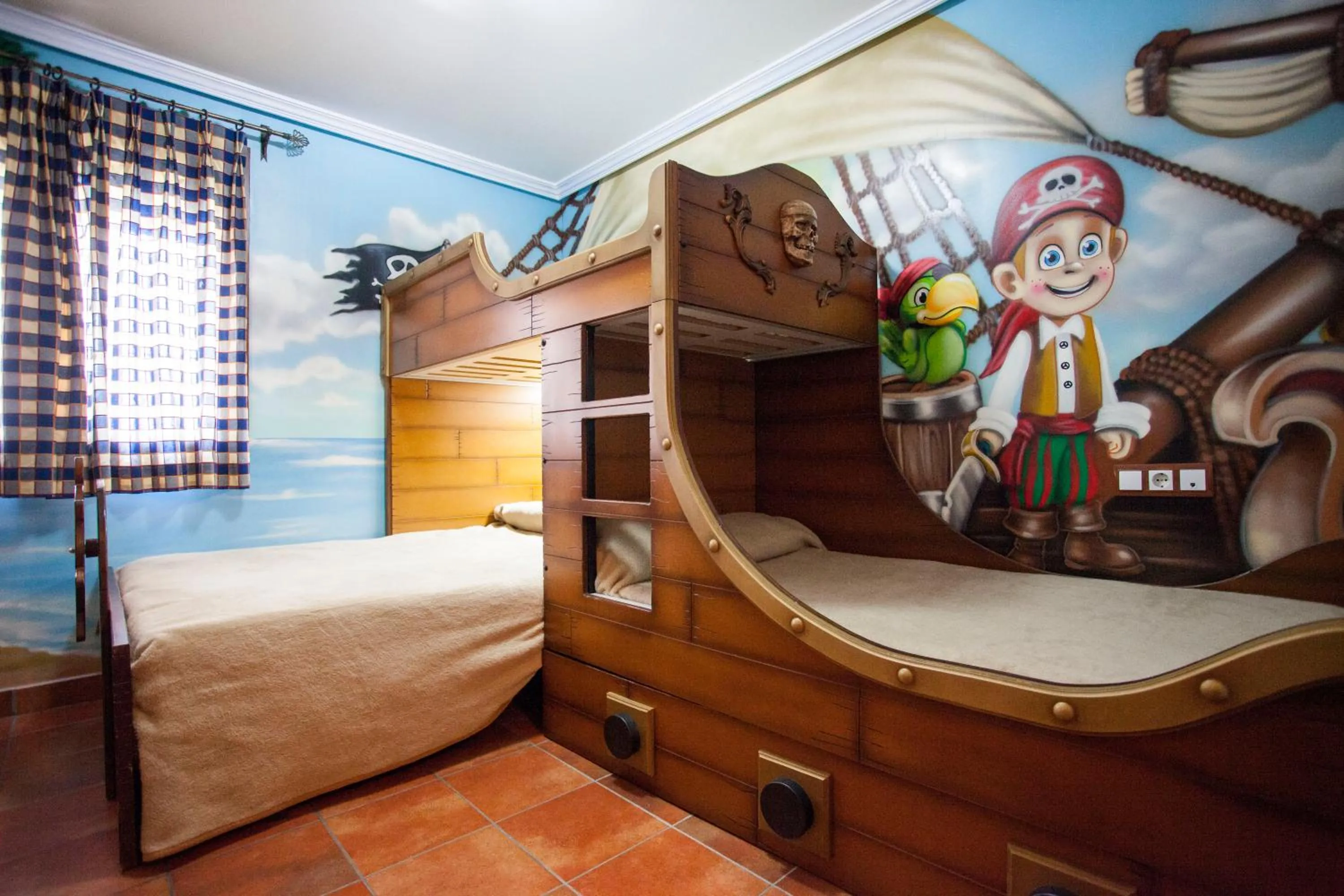 Bedroom, Bed in El Volante