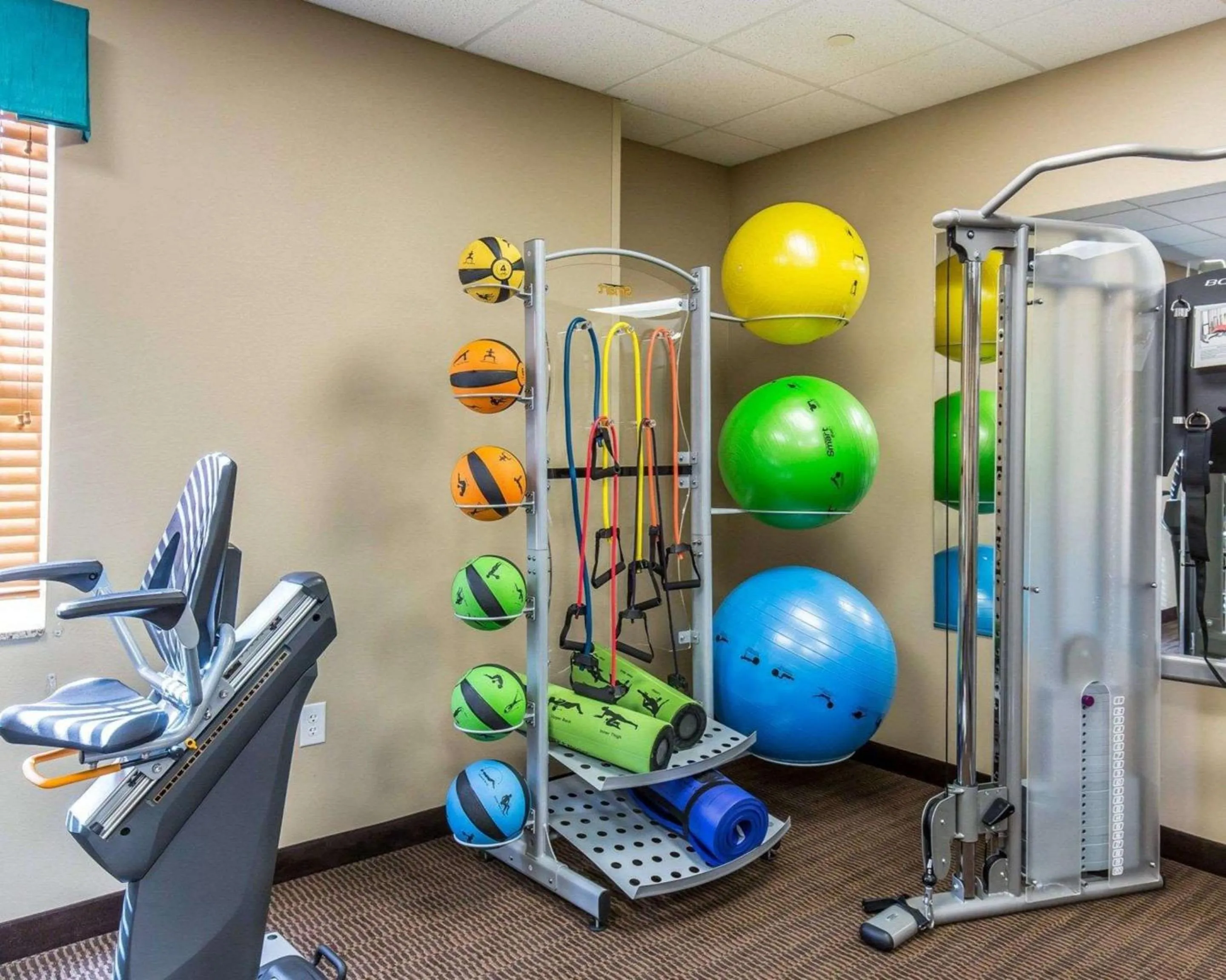 Fitness centre/facilities in MainStay Suites Sidney - Medical Center