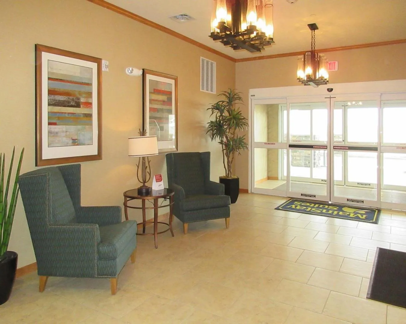 Lobby or reception in MainStay Suites Sidney - Medical Center