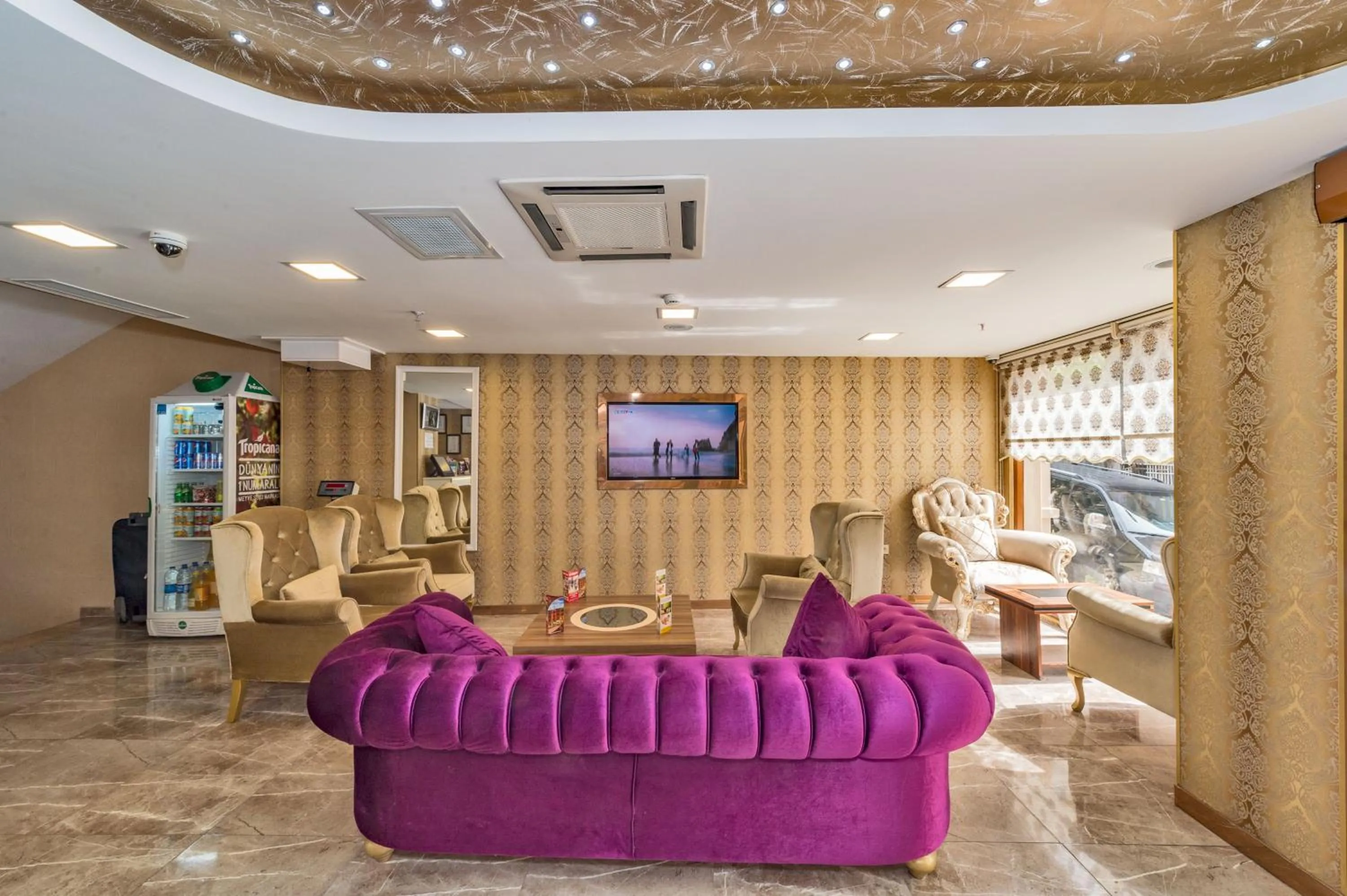 Lobby or reception in Grand Pamir Hotel