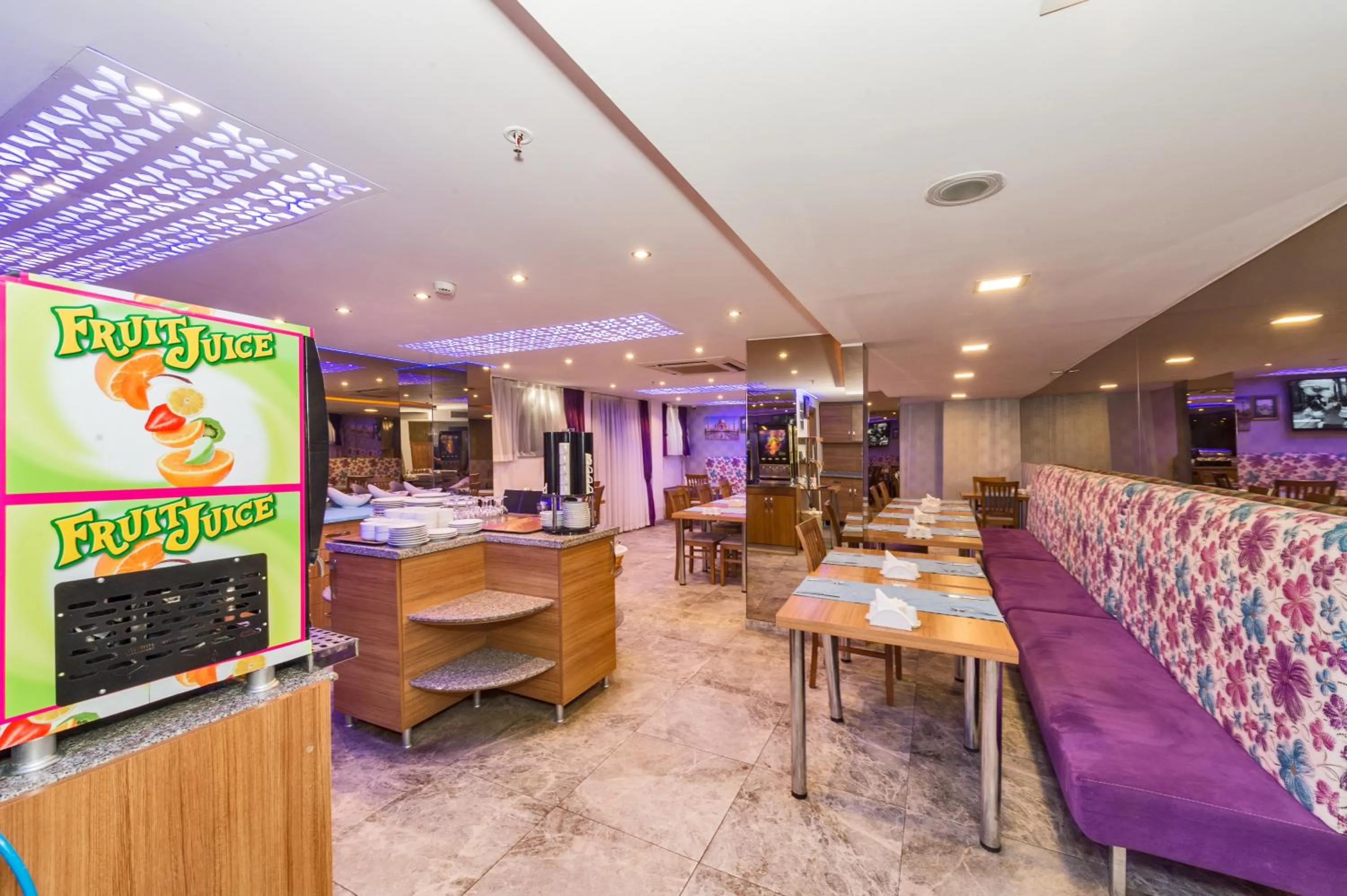 Continental breakfast in Grand Pamir Hotel