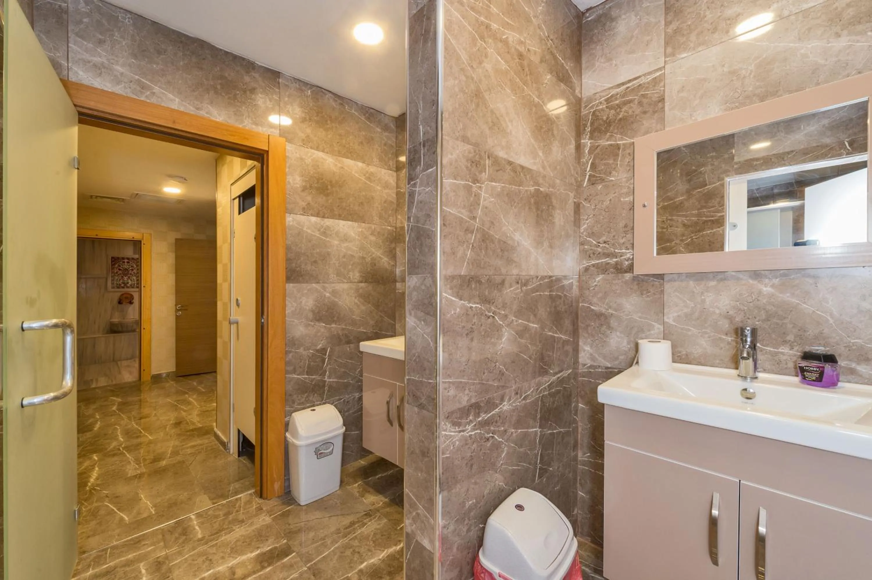Bathroom in Grand Pamir Hotel
