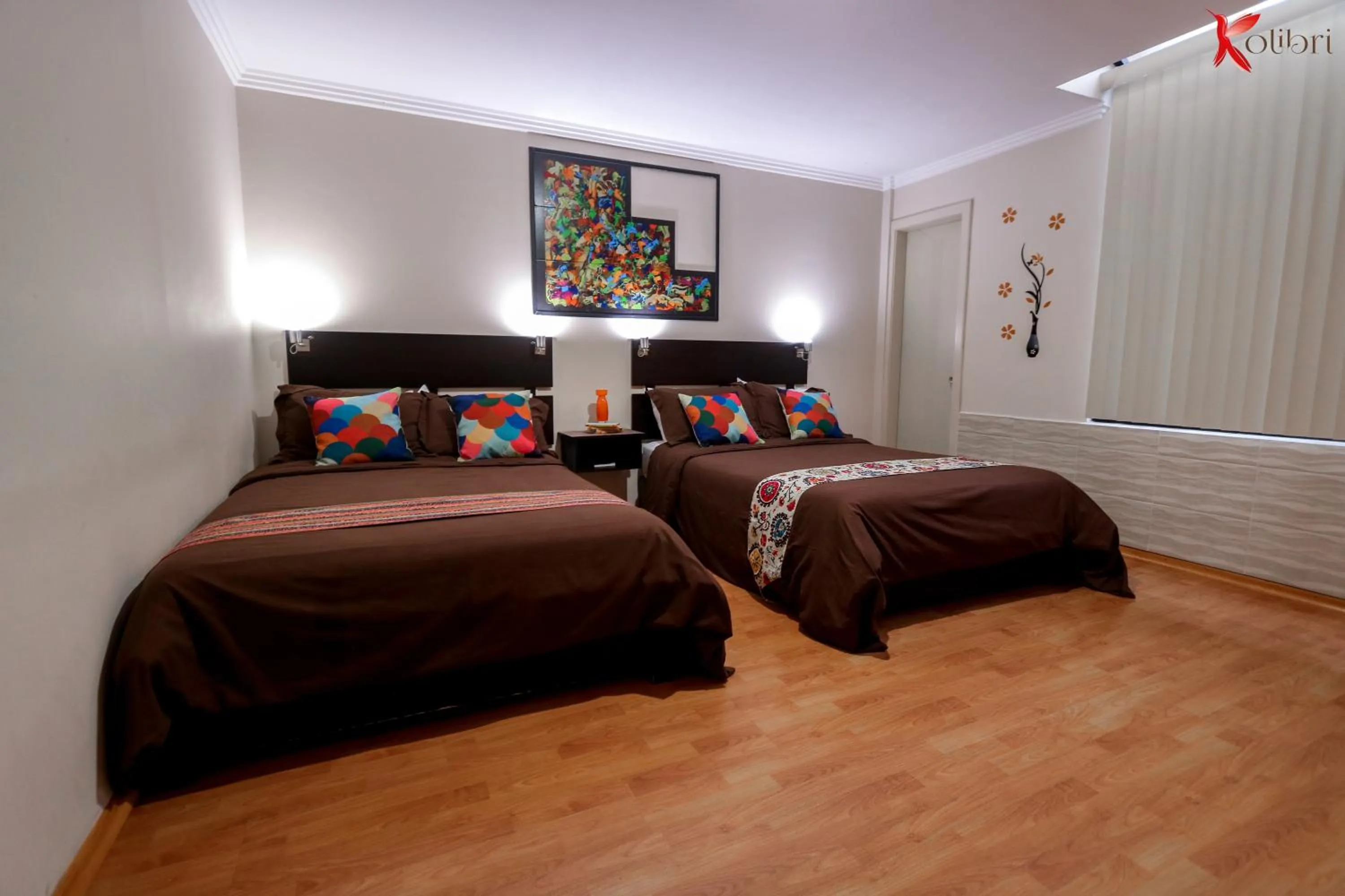 Bed in Hostal Kolibri B&B