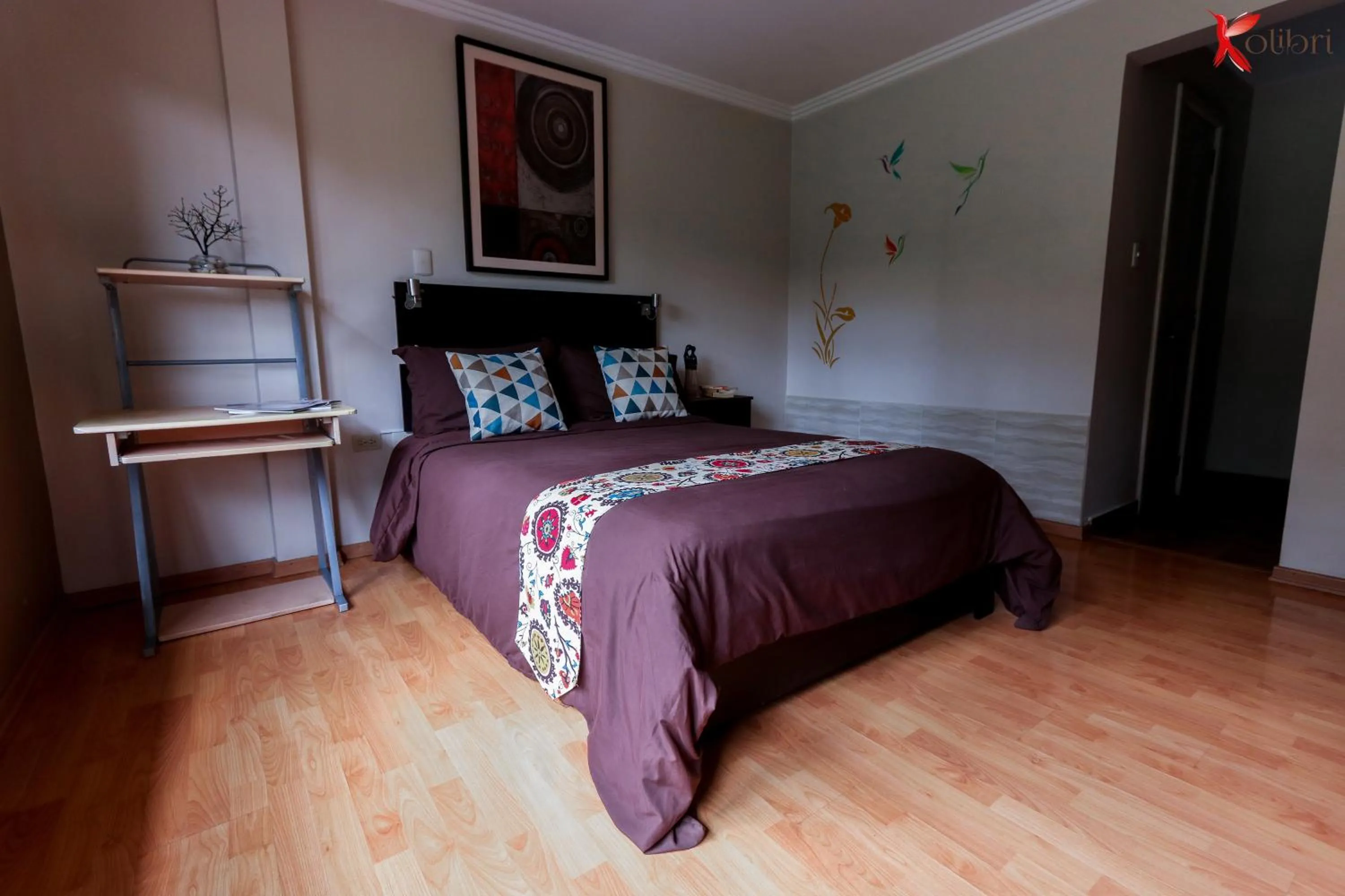 Bed in Hostal Kolibri B&B